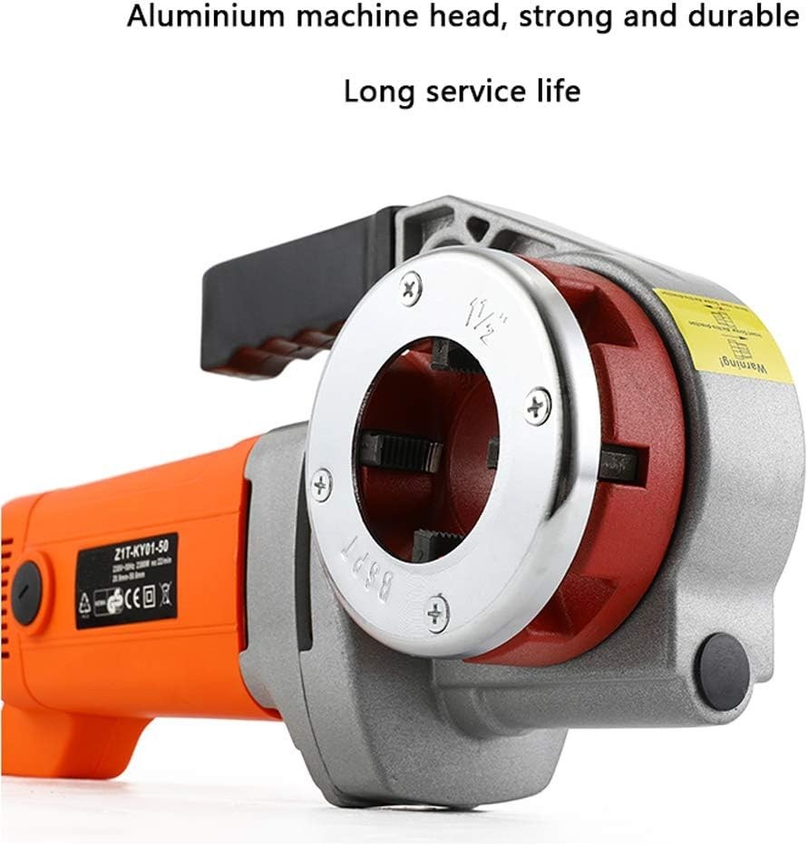 High-Efficiency Electric Pipe Threading Machine for Galvanized & Iron Pipes