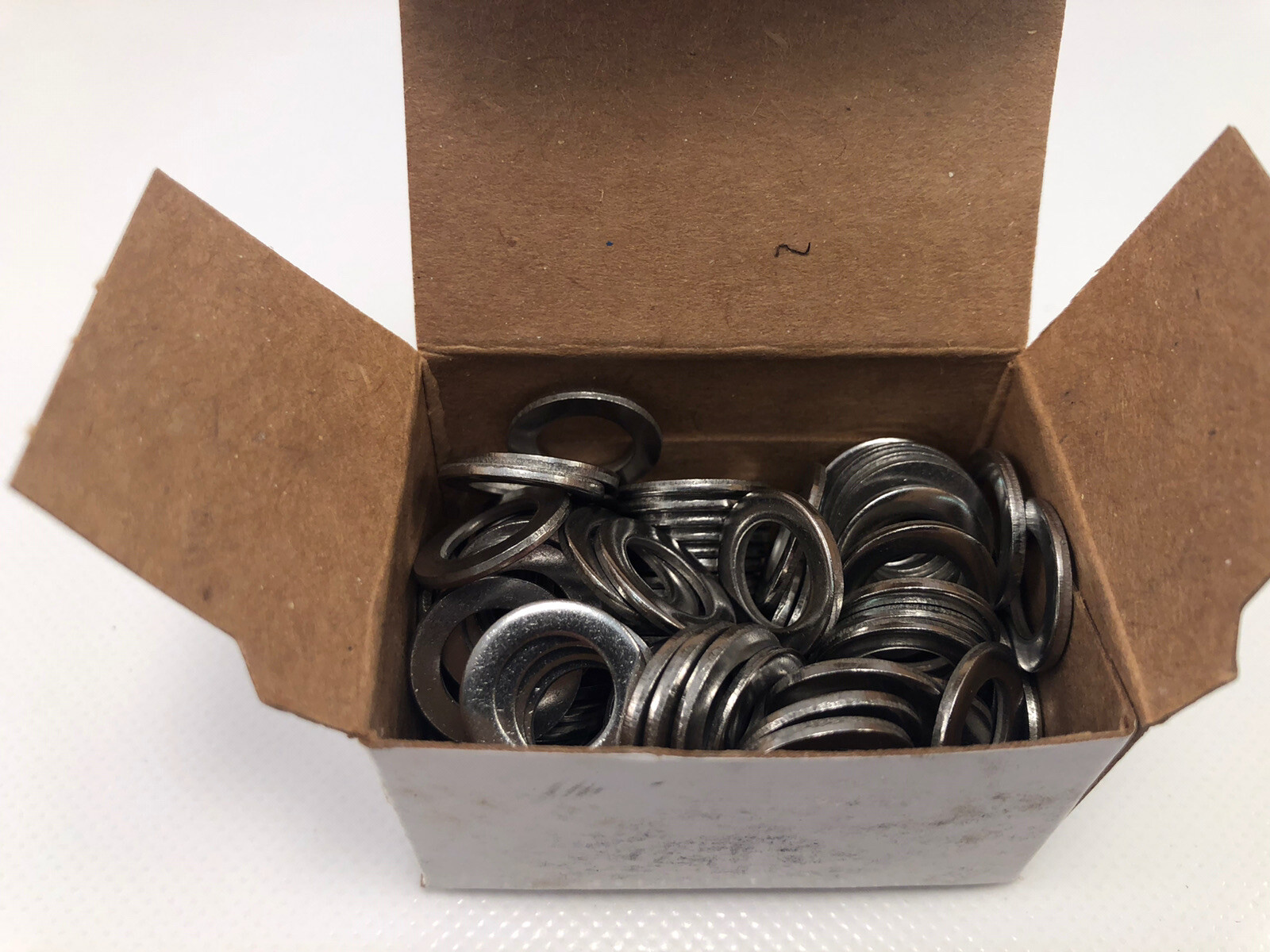 3/8” Stainless 18-8 Flat Washers, CCC “616”, OD-.625 ID-.390 (Box Of 100 Pcs.)