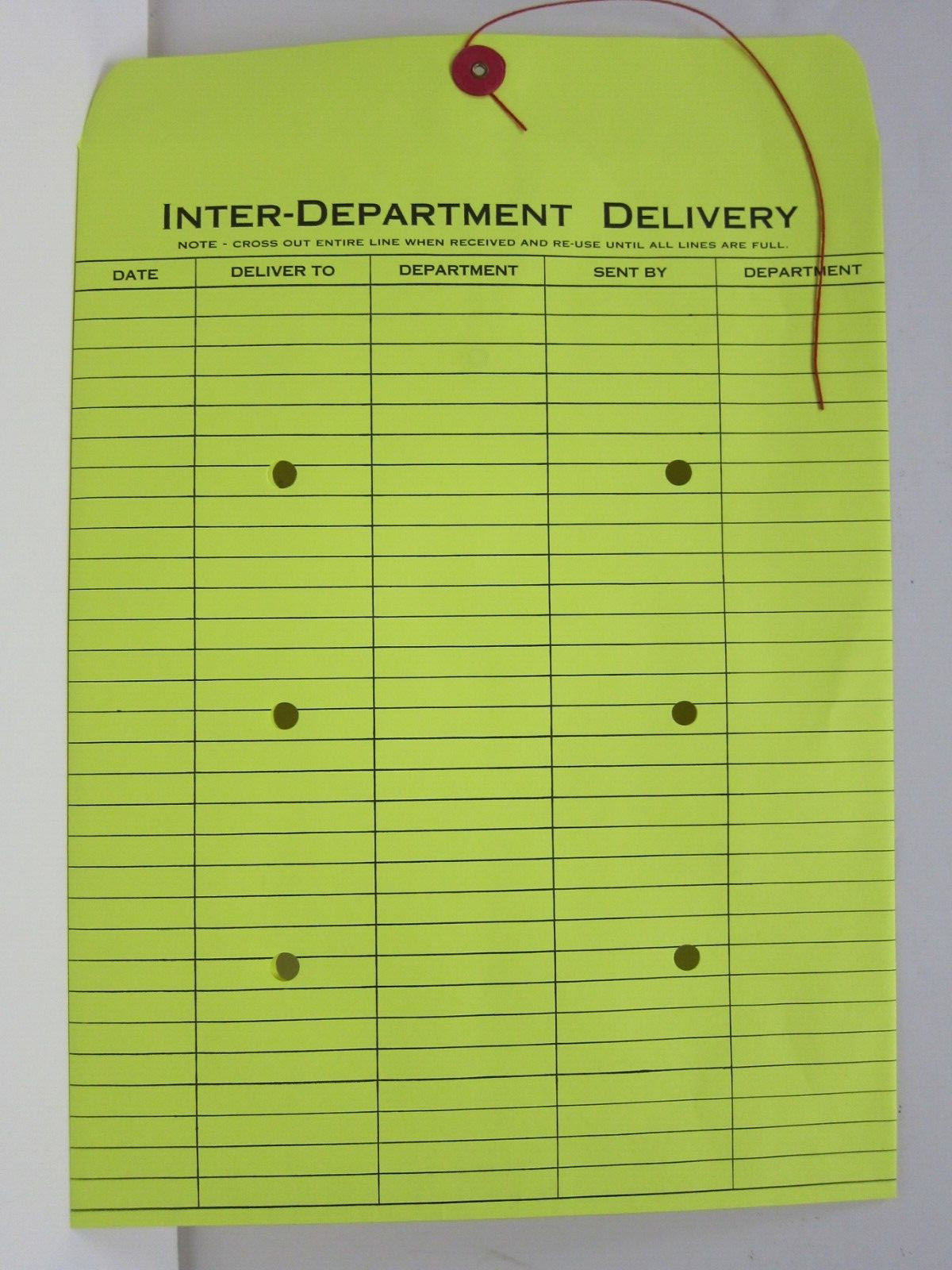 10″ x 13″ Yellow Kraft Inter Department Envelopes Mailing Shipping 100 Box