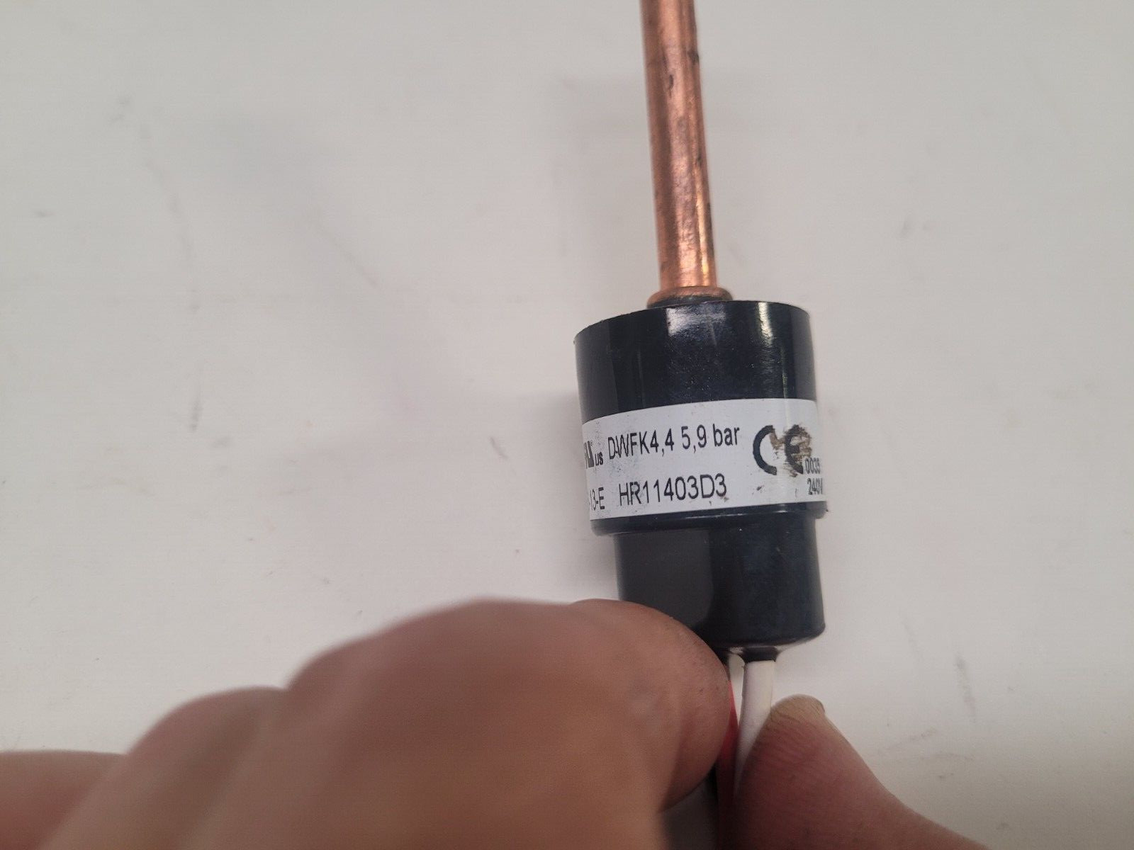 Wilspec HR250-672-0021 Low Pressure Switch DWFK4, 4 5, 9 bar HR11403D3
