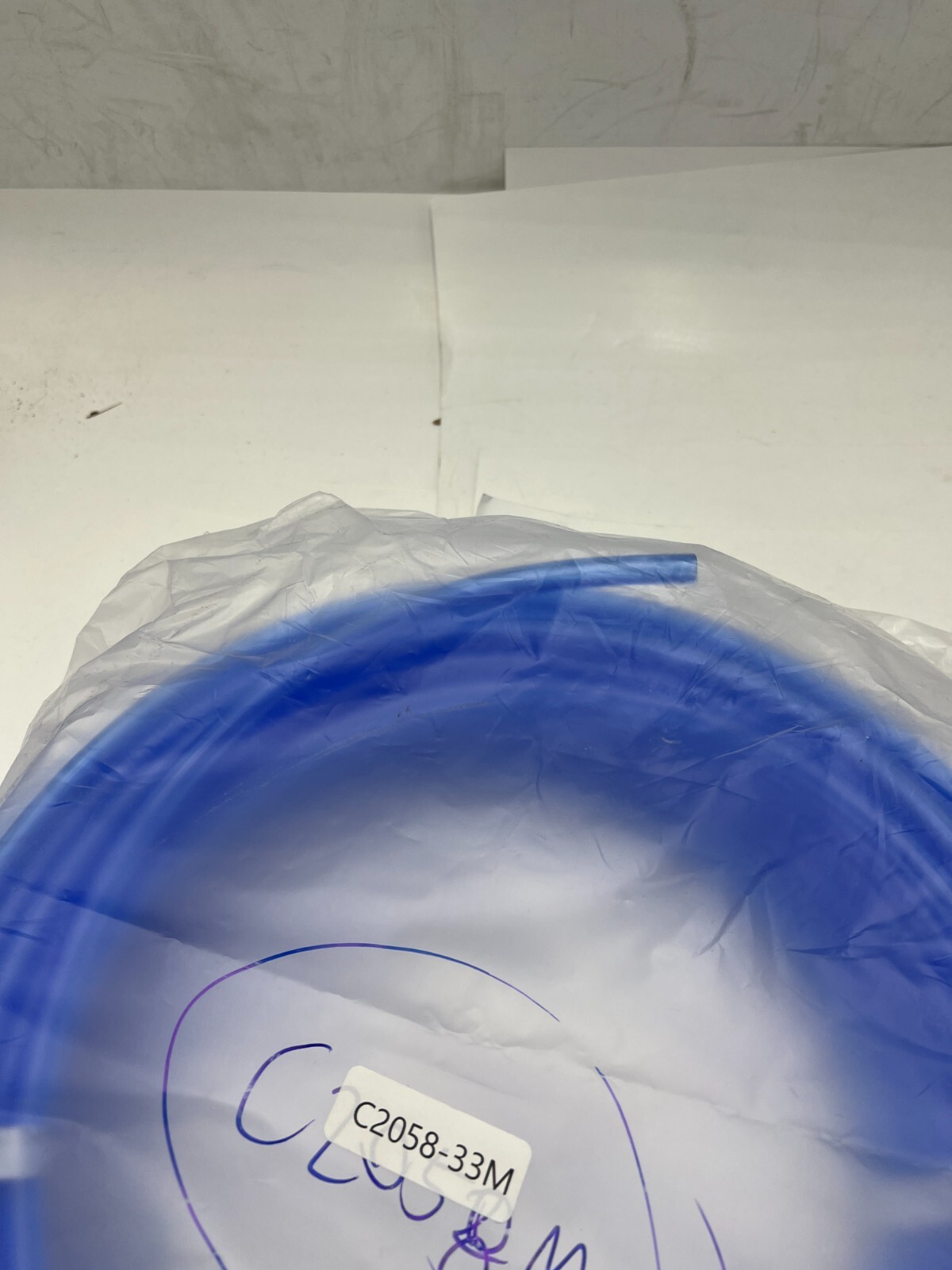 SMC TU1065BU-33 Polyurethane Tubing C2058-33M 100ft 0.8MPa at 20 C Blue
