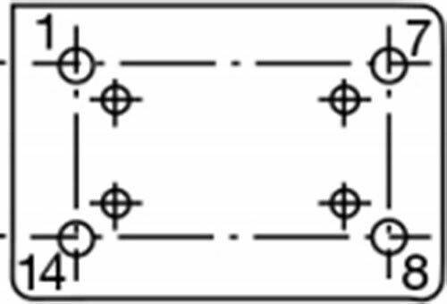 1MHz 5v Full Can Crystal Oscillator