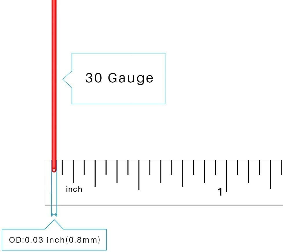 High Quality 30 Gauge Flexible Silicone Wire – Red and Black, Perfect for Models