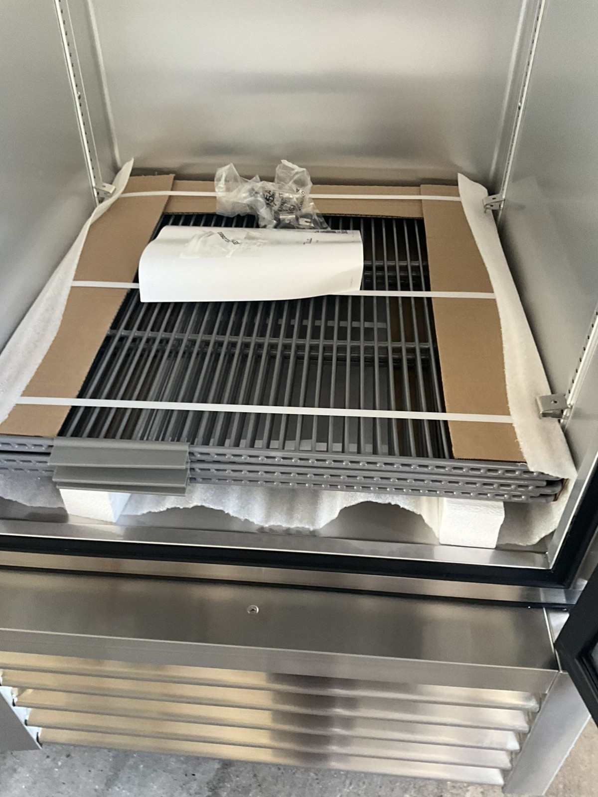 New 2025 True T-23-HC 23cf Single Door Reach In Refrigerator on casters