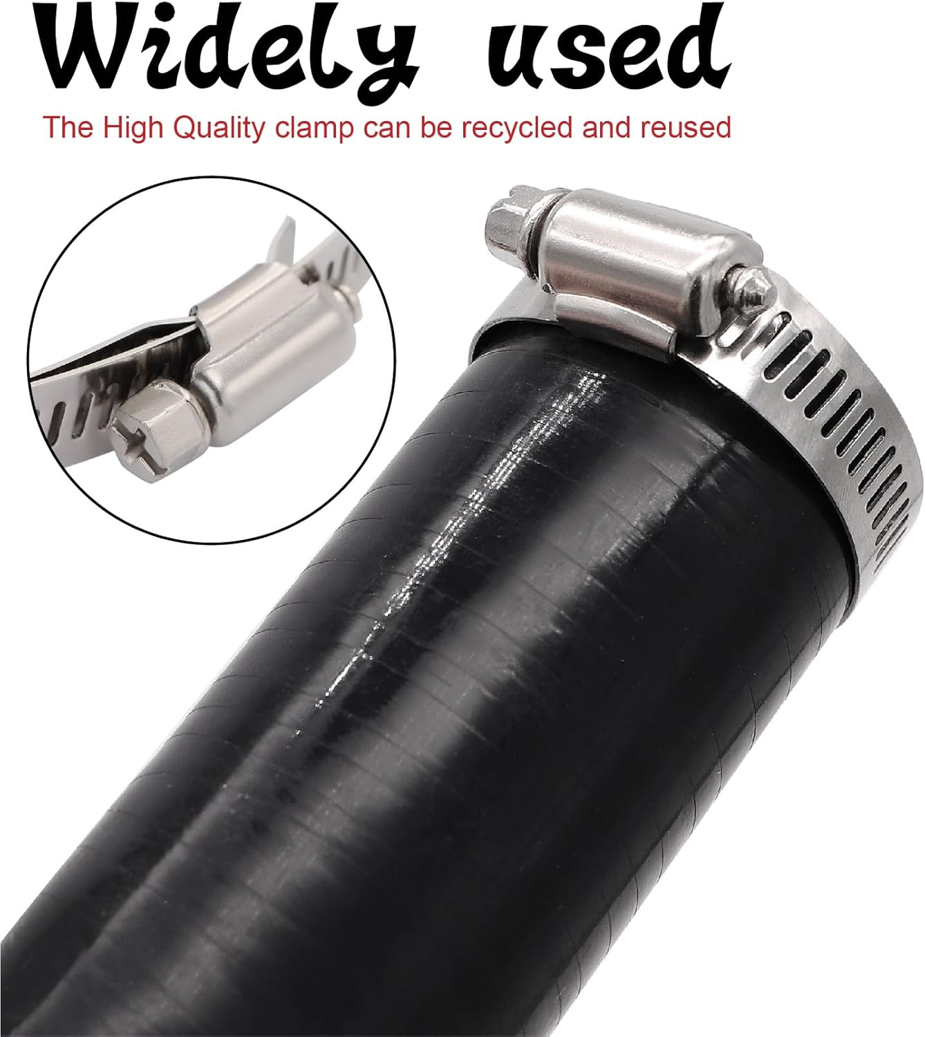 90 Degree 1-1/4Inch(32Mm) Elbow Coupler Hose,4-Ply Reinforced,Length 4Inch(102Mm