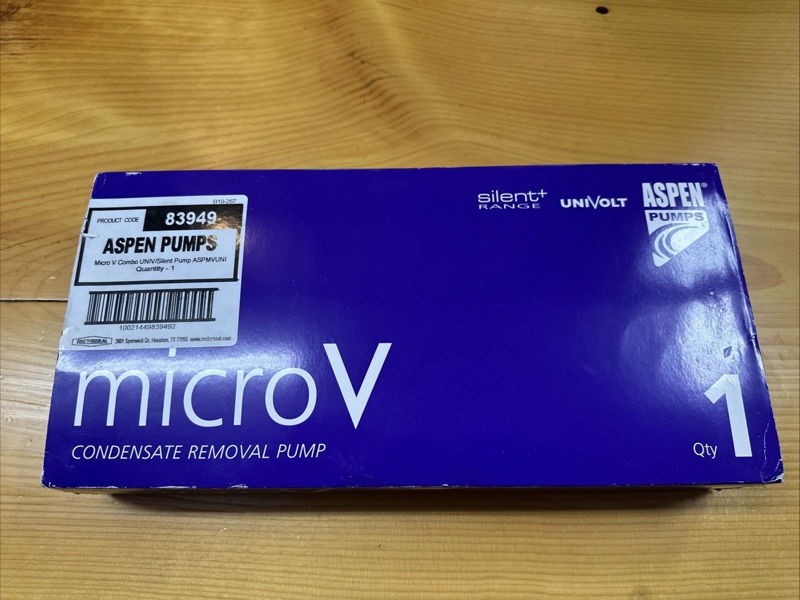 Aspen Pimps MicroV Condensate Removal Pump 83949