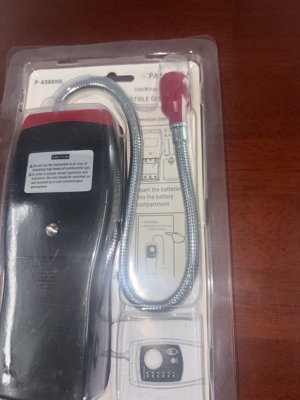 PANGAEA P-AS8800L Combustible Gas Detector with Flexible Probe