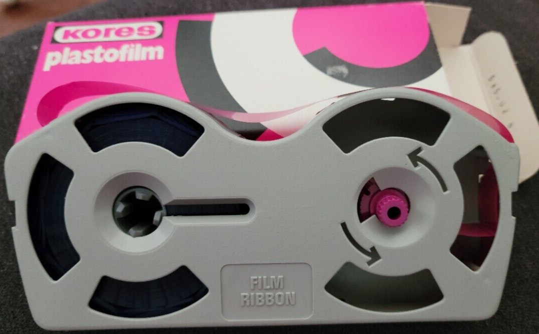 Kores Plastofilm No 140A in box BLUE, RED, or BLACK
