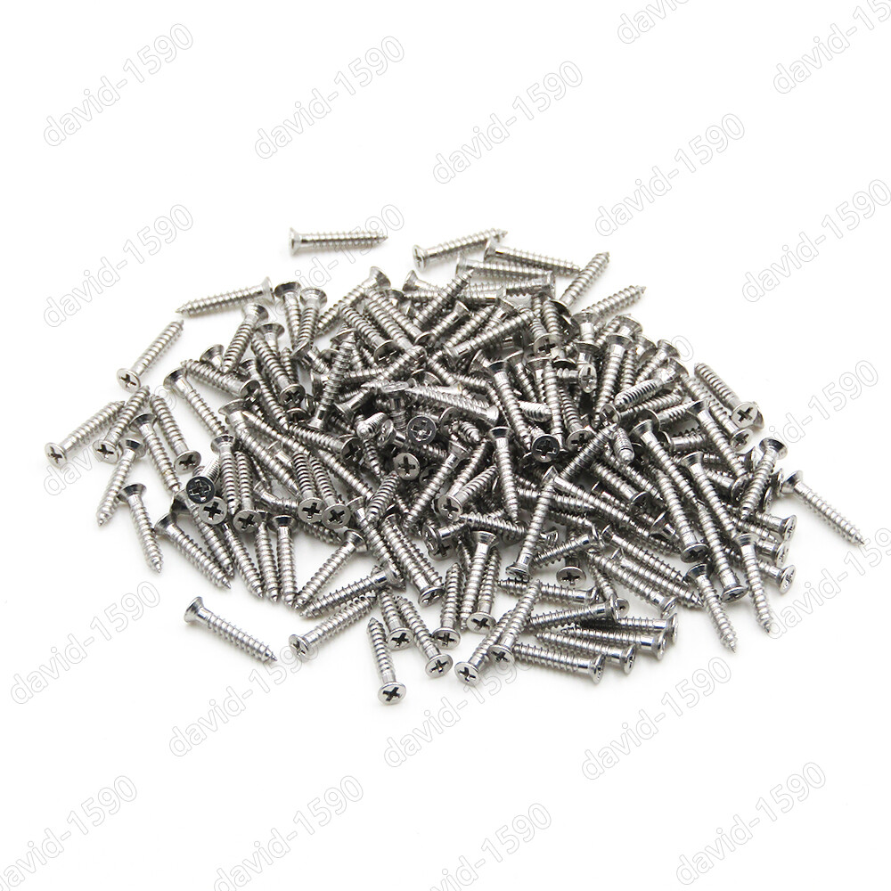 304SS Phillips Countersunk Flat Head Small Self Tapping Screws M1 M1.2 M1.4 M1.7