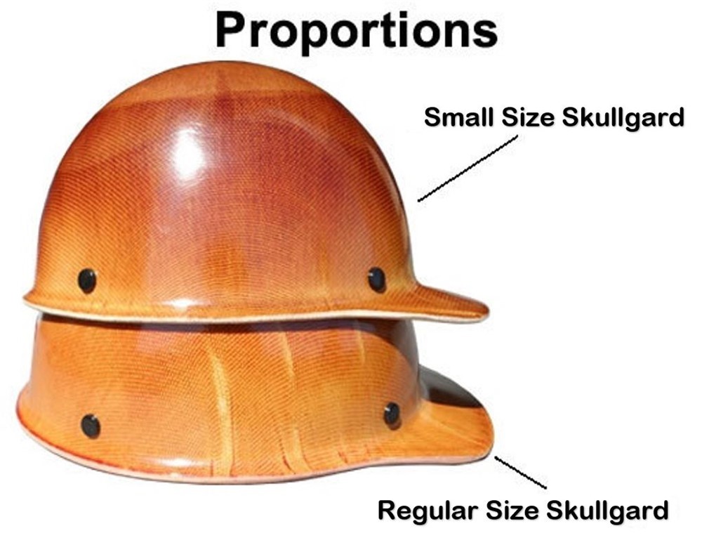 MSA Skullgard Small Cap Style with Ratchet Suspension – Natural Tan
