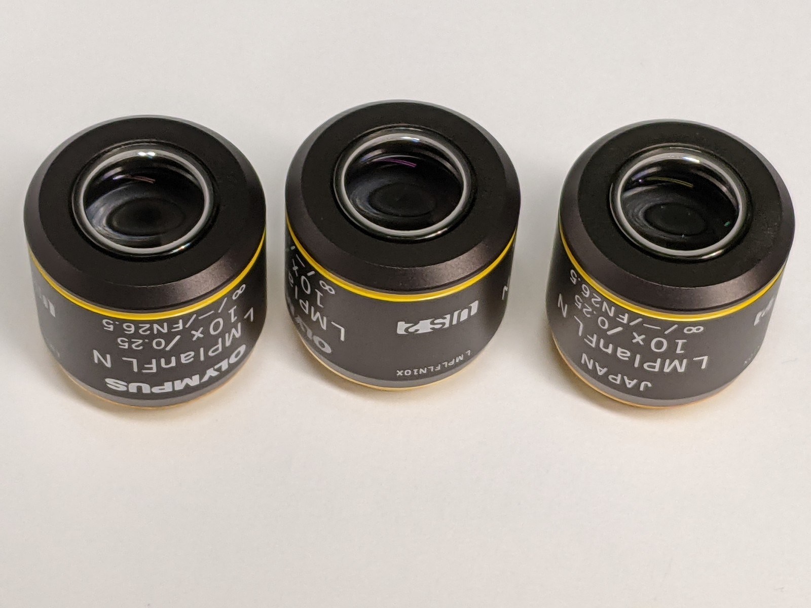Olympus LMPLFLN10X LMPlanFL N 10X/0.25 UIS2 21mm LWD Microscope Objective