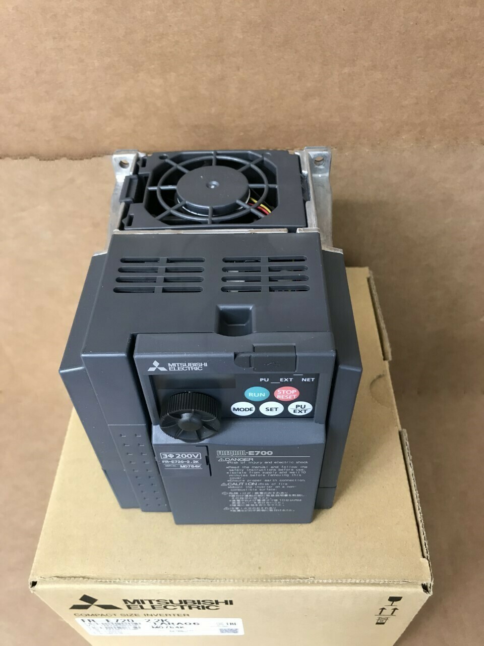 1PC New Mitsubishi FR-E720-2.2K Inverter In Box Sealed