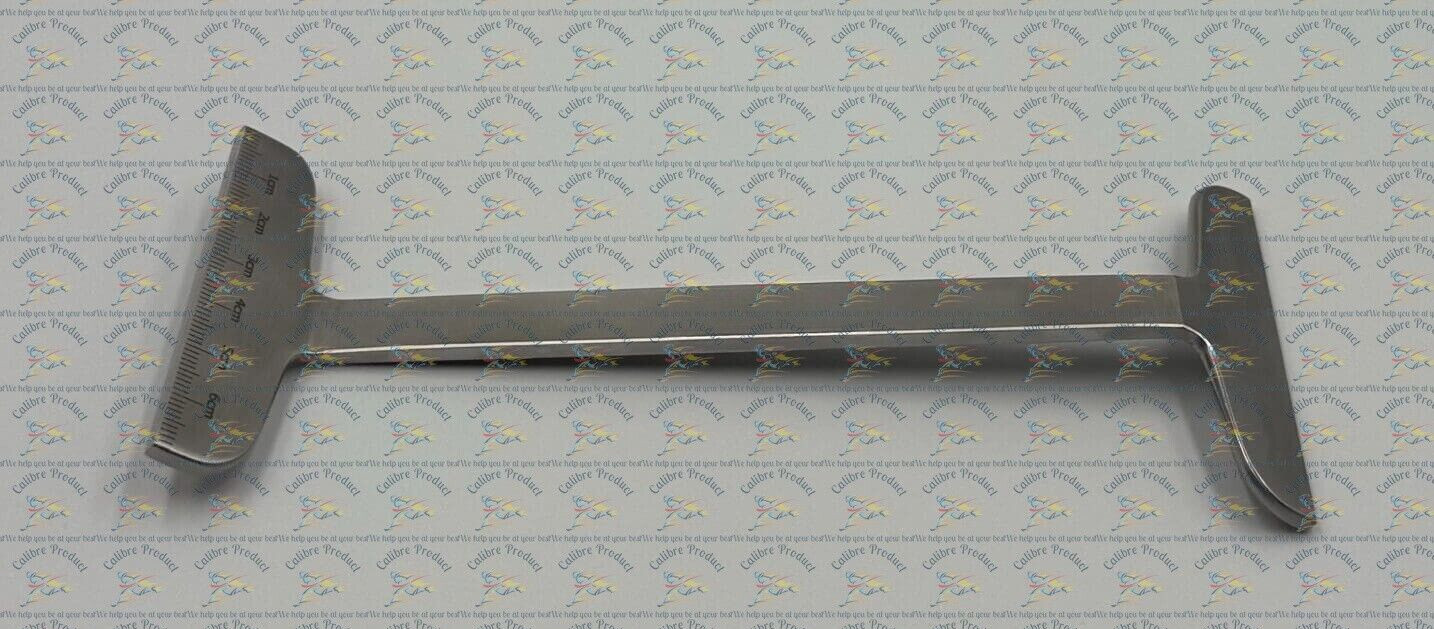 MIS Postrolateral T Handle Ruler 70mm Hip Arthroplasty Orthopedic