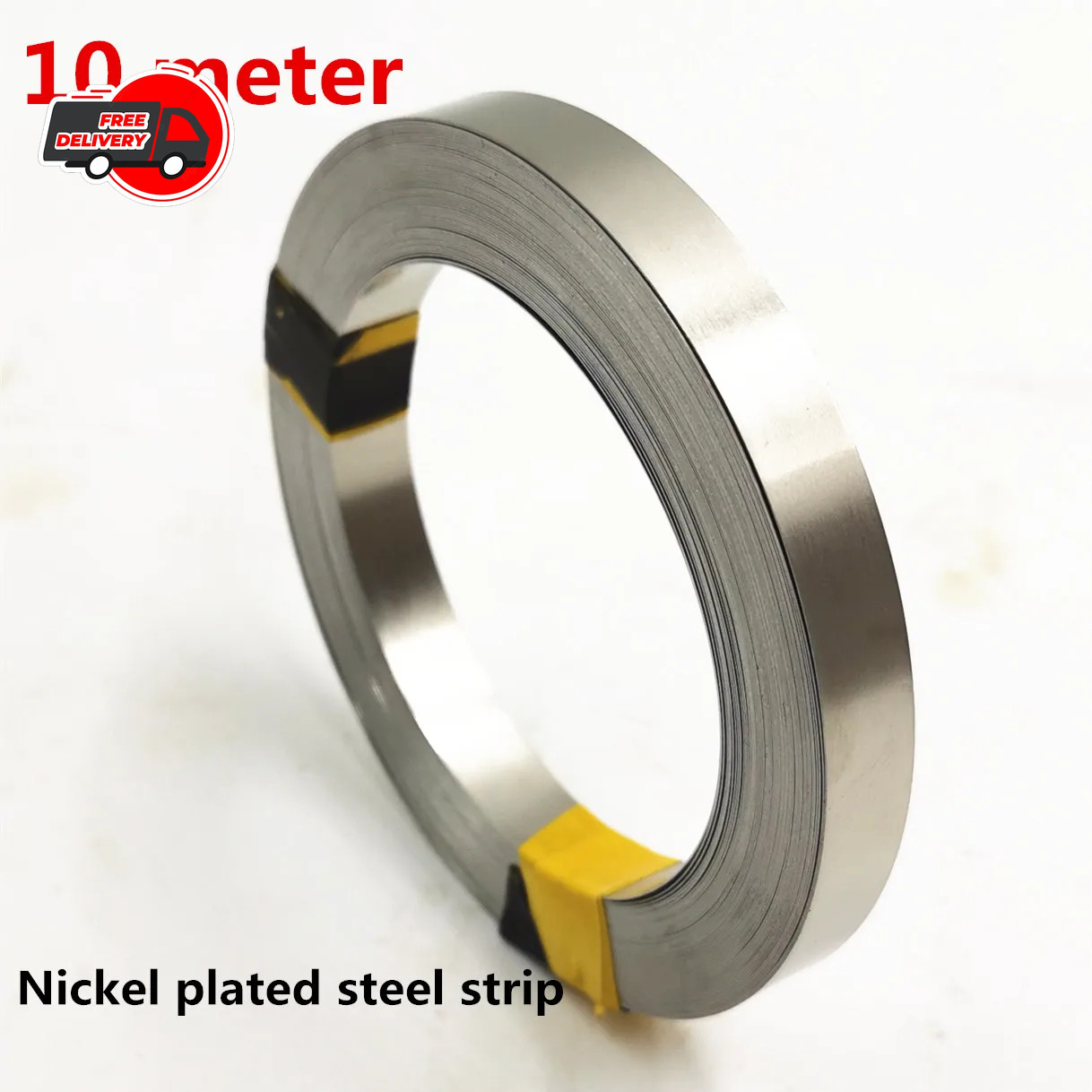 18650 Battery Nickel Strip 10m Roll Spot Weld Tab for Li-ion Welder 0.1mm