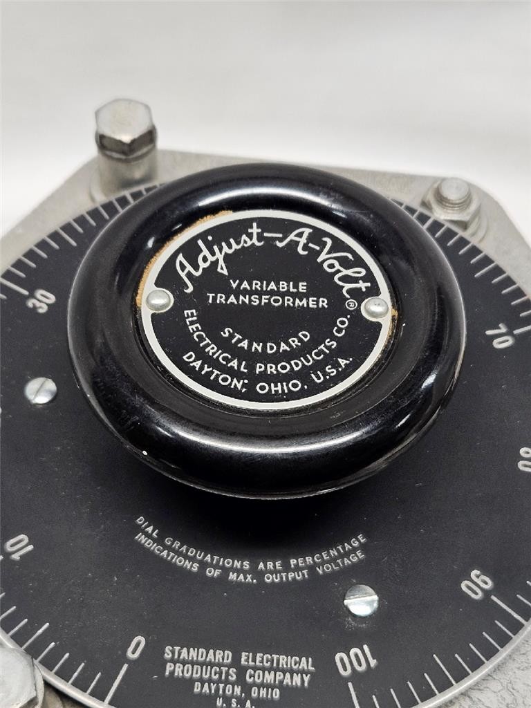 Adjust-A-Volt 1520B Variac Variable Autotransformer 0-280V 2.5kVa 240V Tested