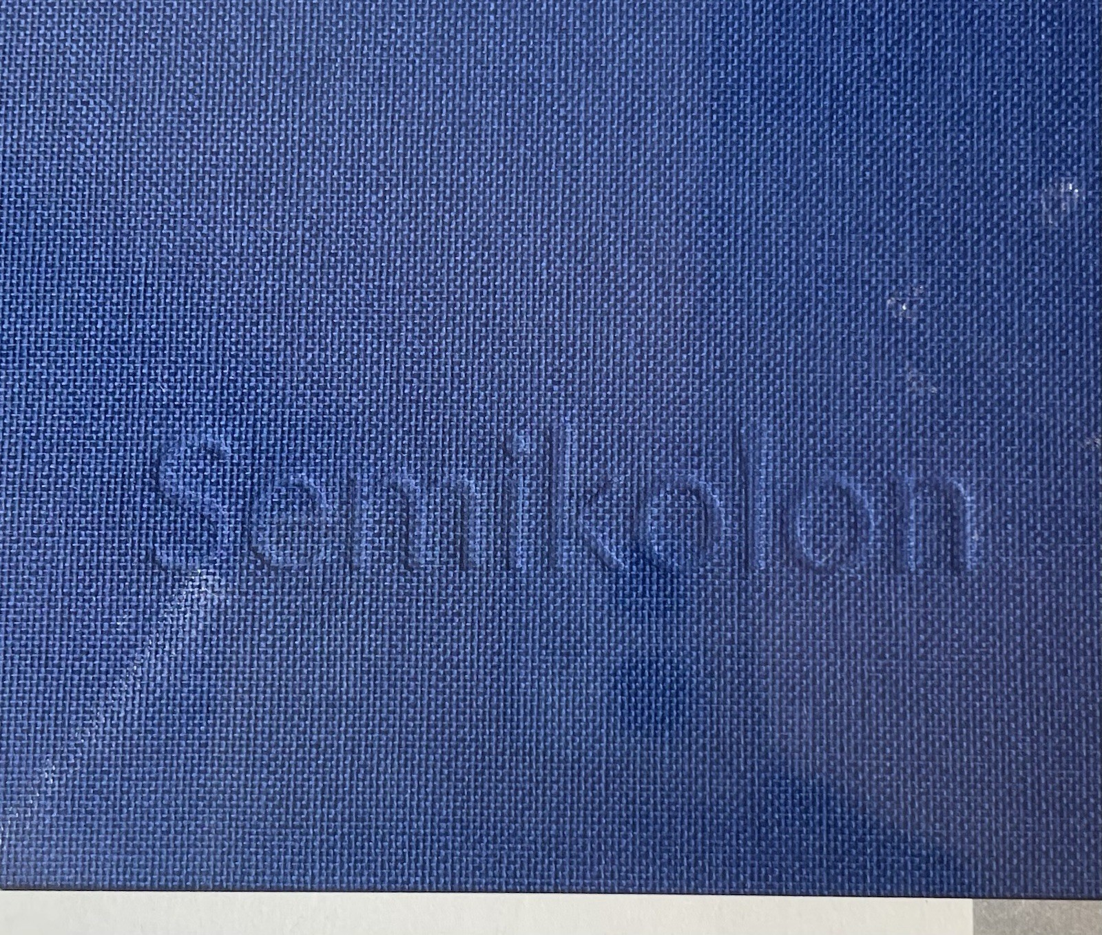NEW Set of 2 (BLANK) Journal Notebooks By Semikolon Blue/Peach Colors A5