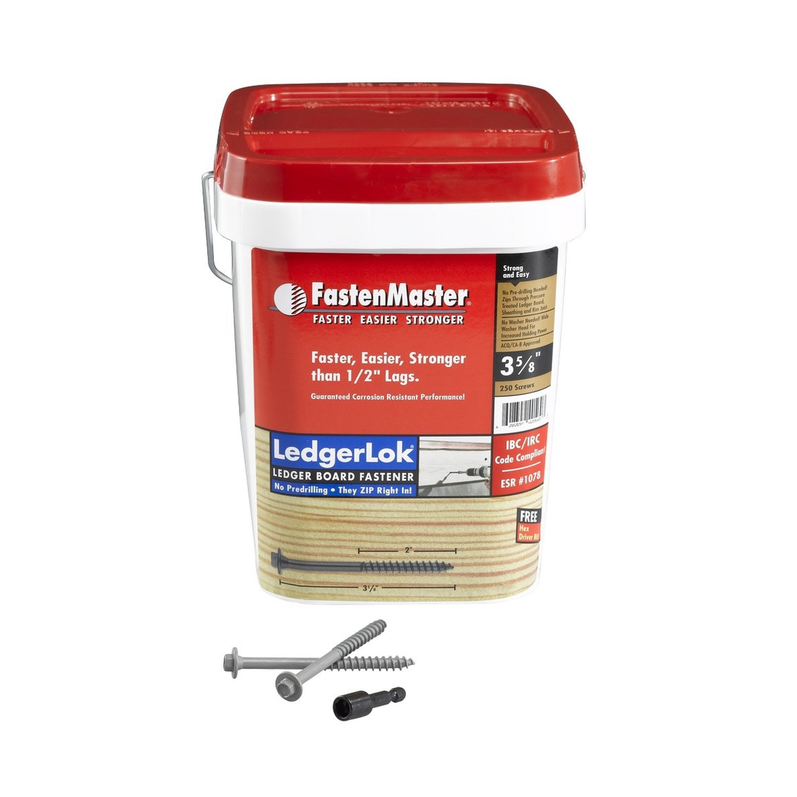 FastenMaster FastenMaster-FMLL358B-250, 3-5/8″ 3-5/8 Inch