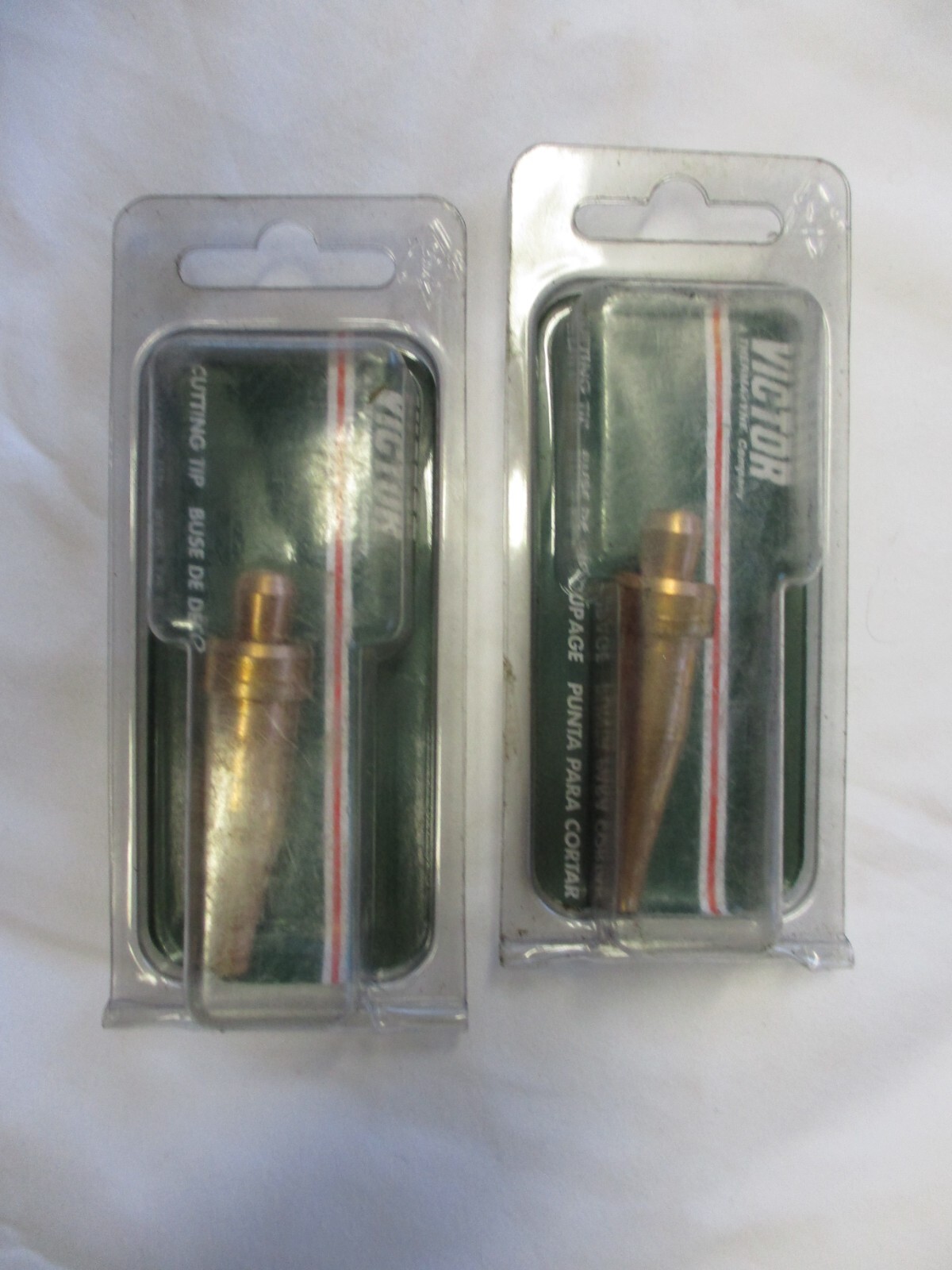 2 Pack Victor Genuine 1-3-101 and 2-3-101 Med Duty Cutting Tips 3 Series NOS
