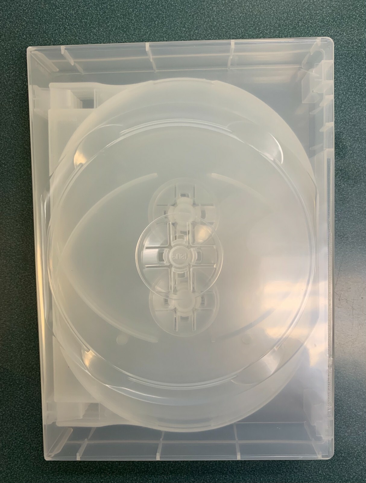 1 TOP QUALITY 33MM MULTI-10 TEN DVD CASE, SUPER CLEAR, SF004SC, FREE SHIPPING