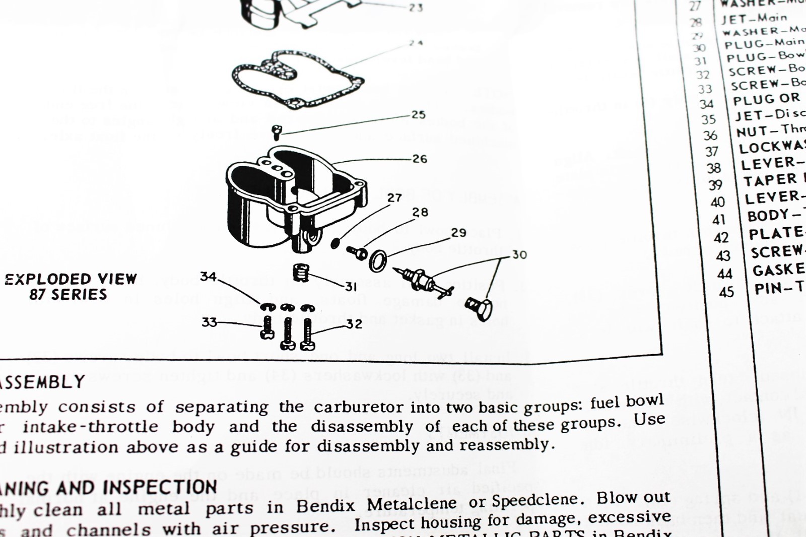 ZENITH Carburetor Kit fits Wisconsin V4-65D V465D L77K LE77K L77L L77 14102 F56