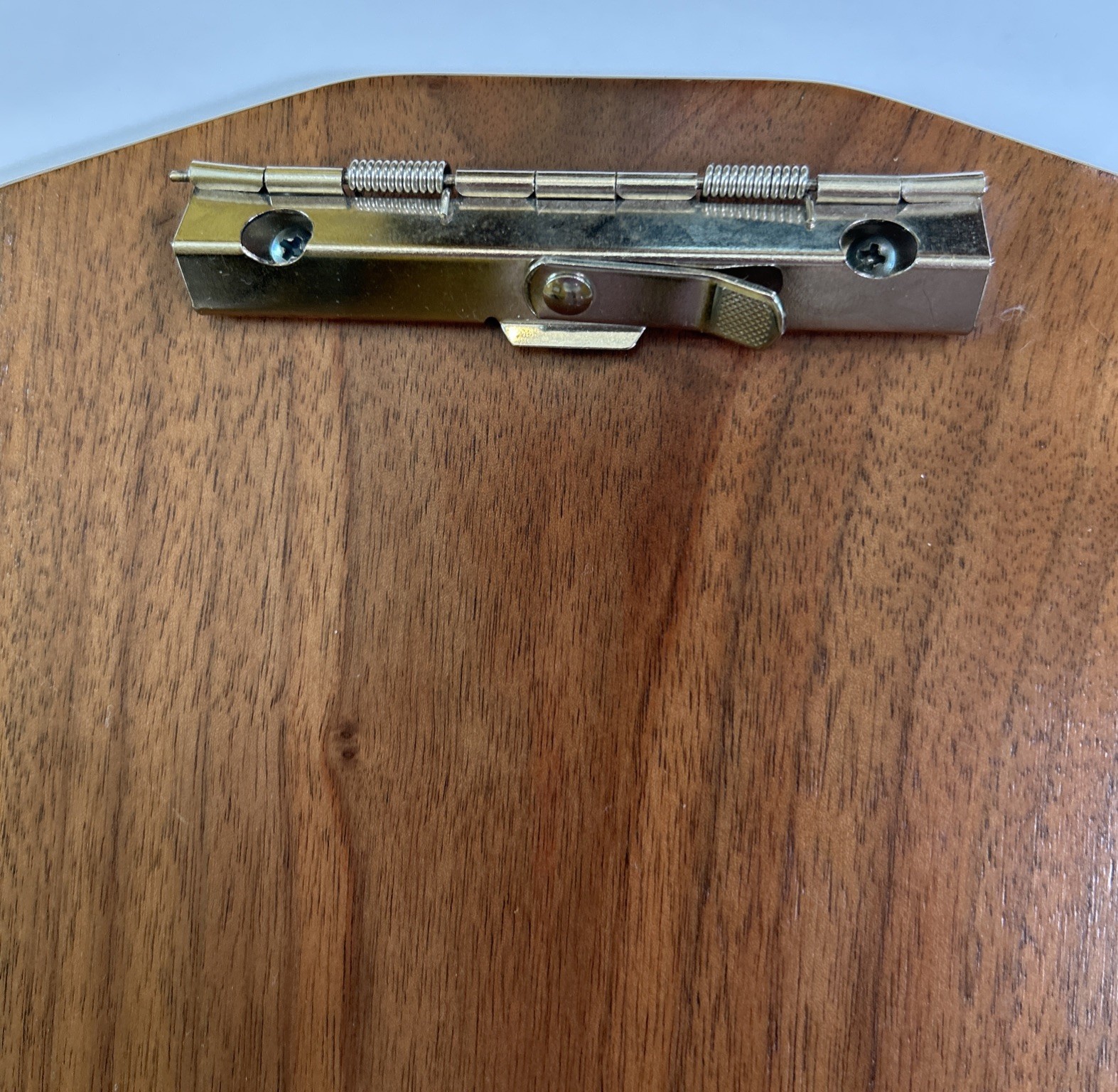 Berea College Crafts Solid Black Walnut Wood Clipboard 9 1/2”x6 1/4”x 1/4″ KY