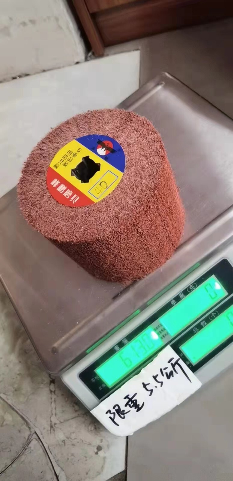 Non-woven Wire Drawing Wheel Abrasive Drum Burnishing Polishing Tool 40-600 Grit