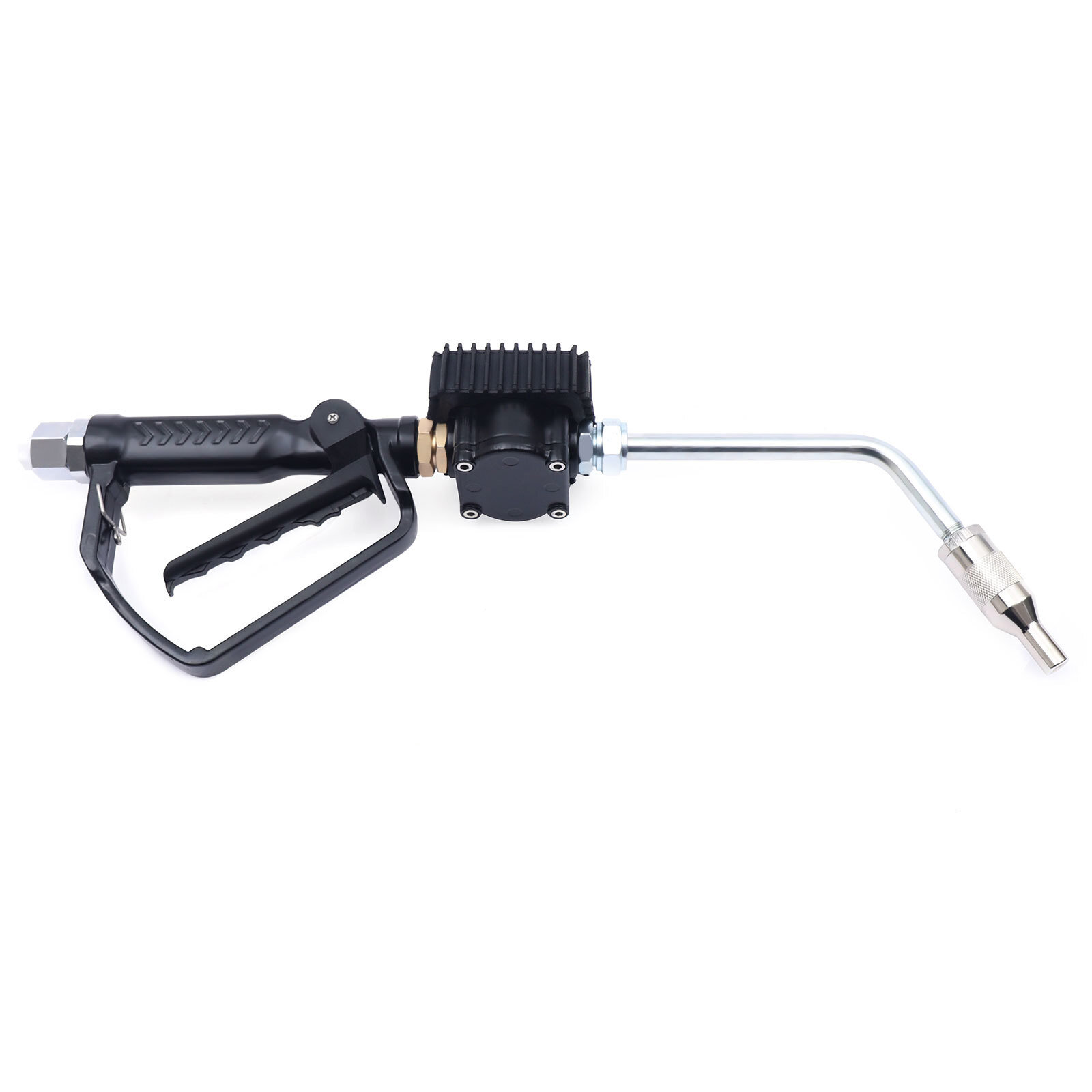 Air Operated Oil Transfer Pump Petrol Fluid Dispenser Control Valve Meter Gun US