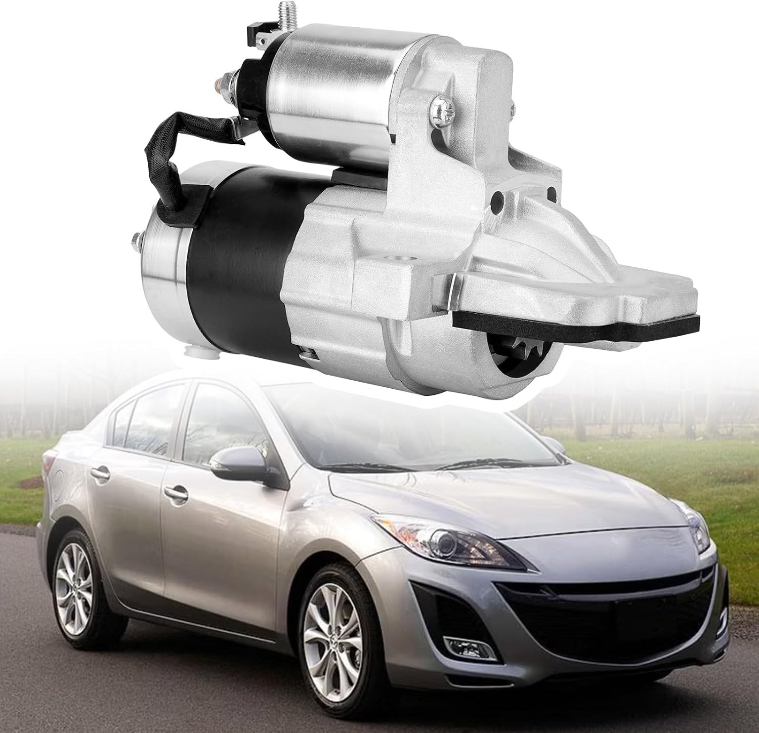 Starter Motor Compatible with 2010-2013 Mazda 3 2012-2013 Mazda 5 2011-2013