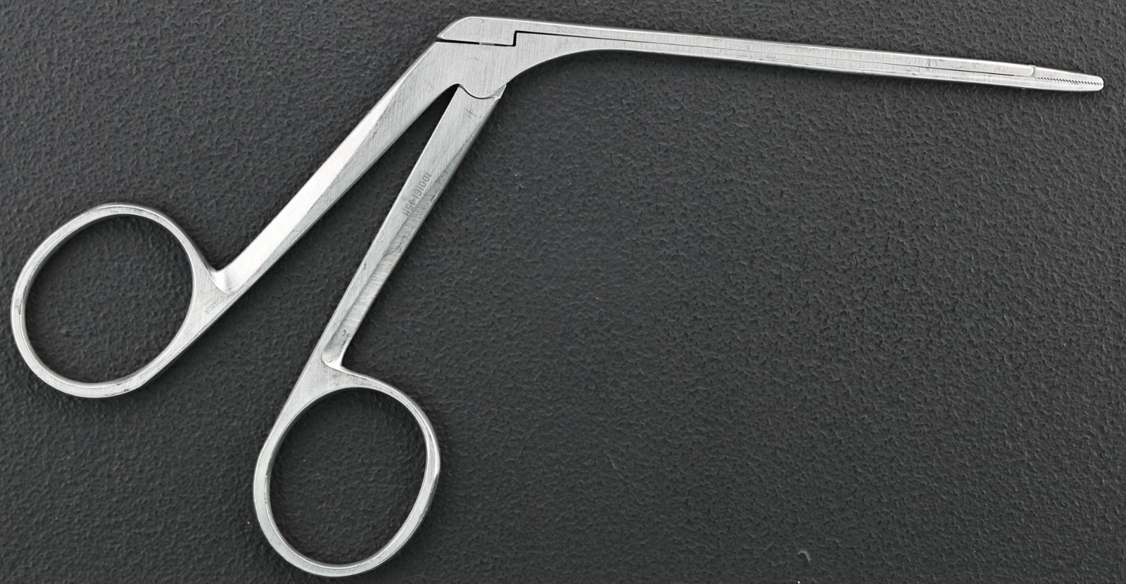 Jarit 380-150 Hartman Alligator ENT Forceps, Serrated, 1.8mm Jaw, Straight, 85mm