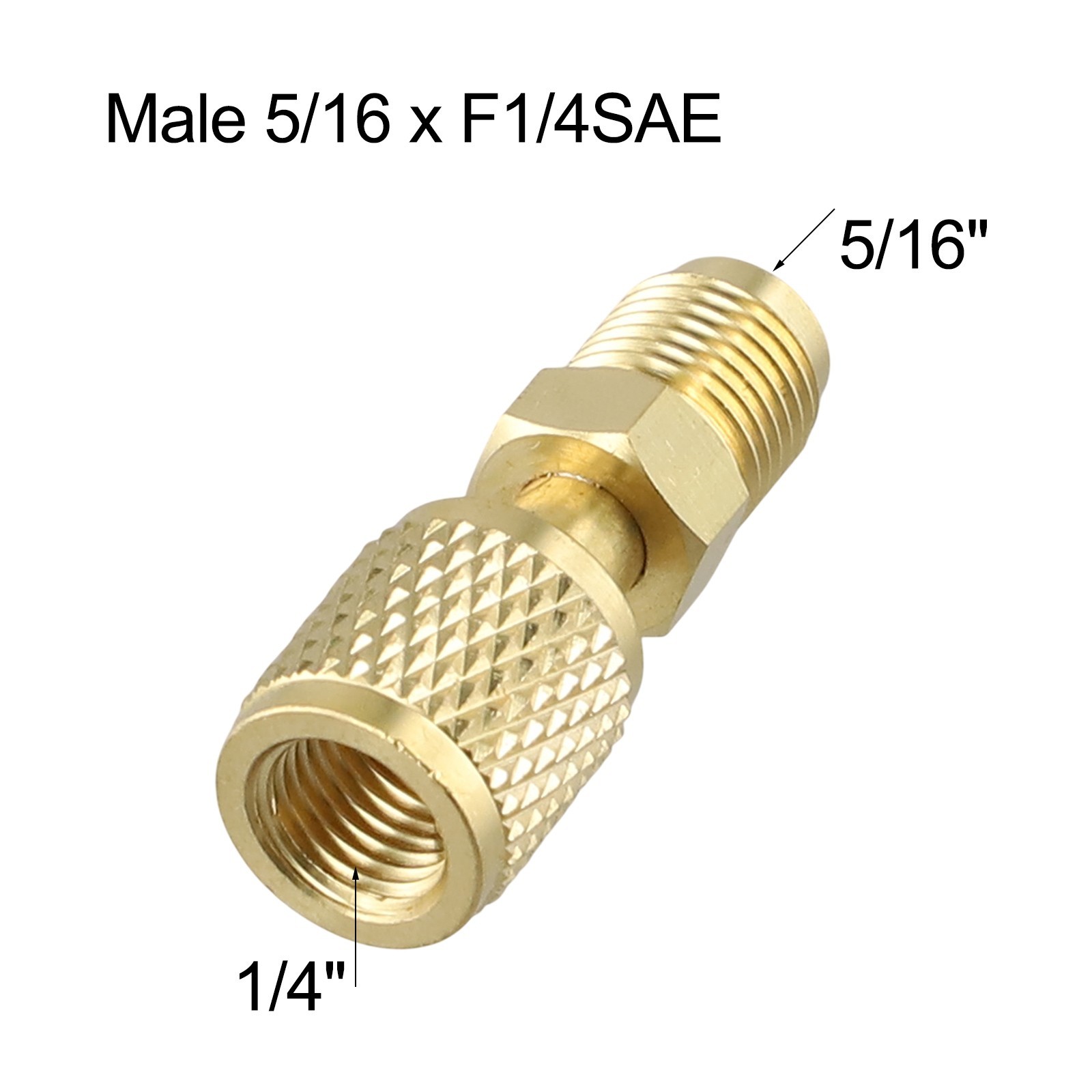 Home Garden Adapter Male 5/16 for X F1/4 for sae For Air Conditioning Systems