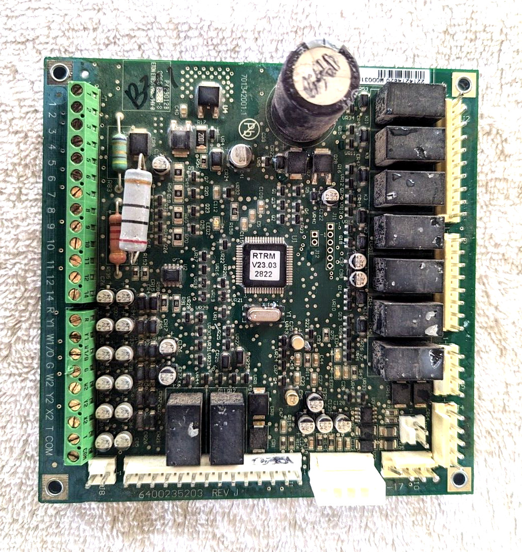 TRANE 6400235203 REV J 6200-0123-23 Control Board RTRM V23.03 MOD03196 FREE SHIP