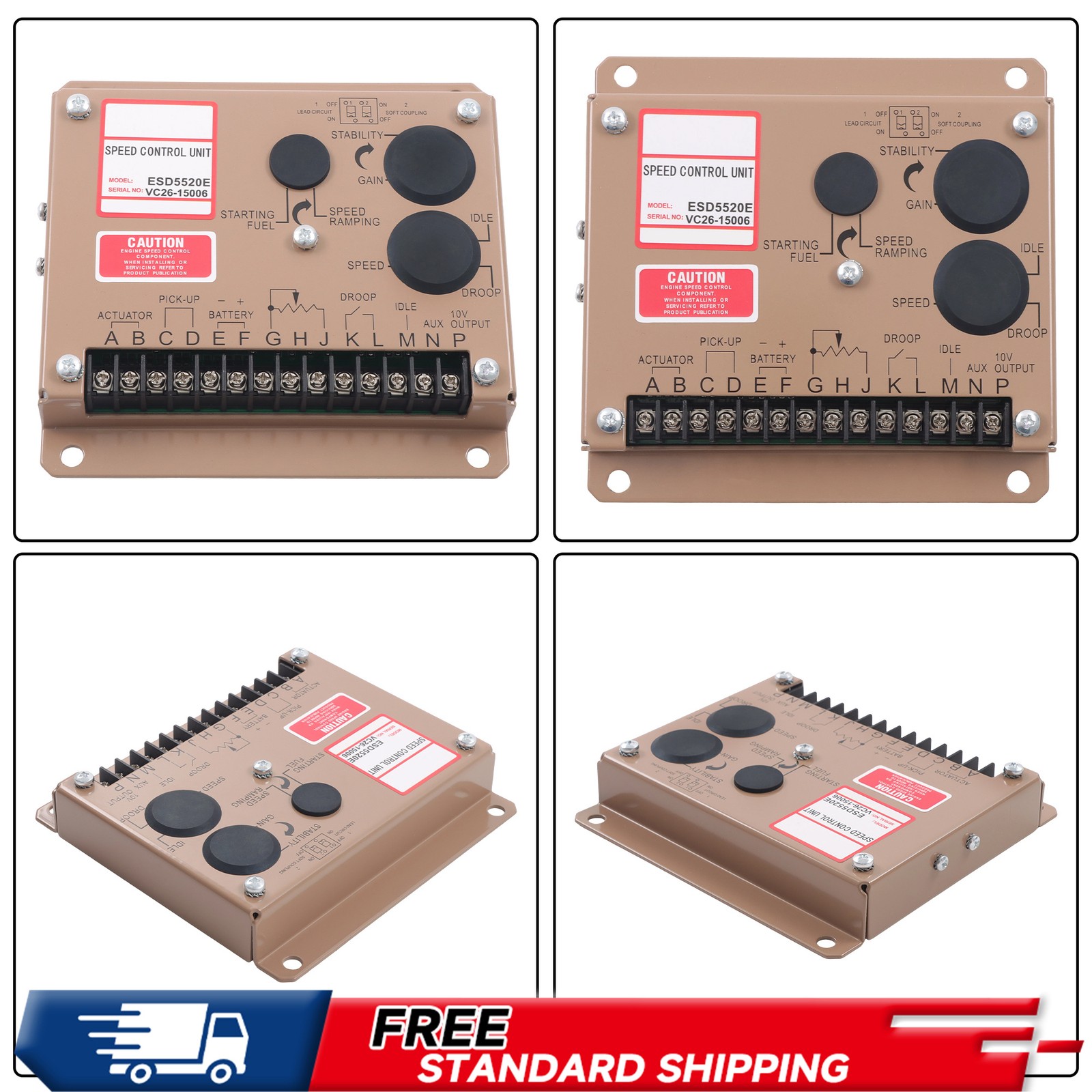 ESD5520E Speed Control Unit Generator Engine Governor Replacement