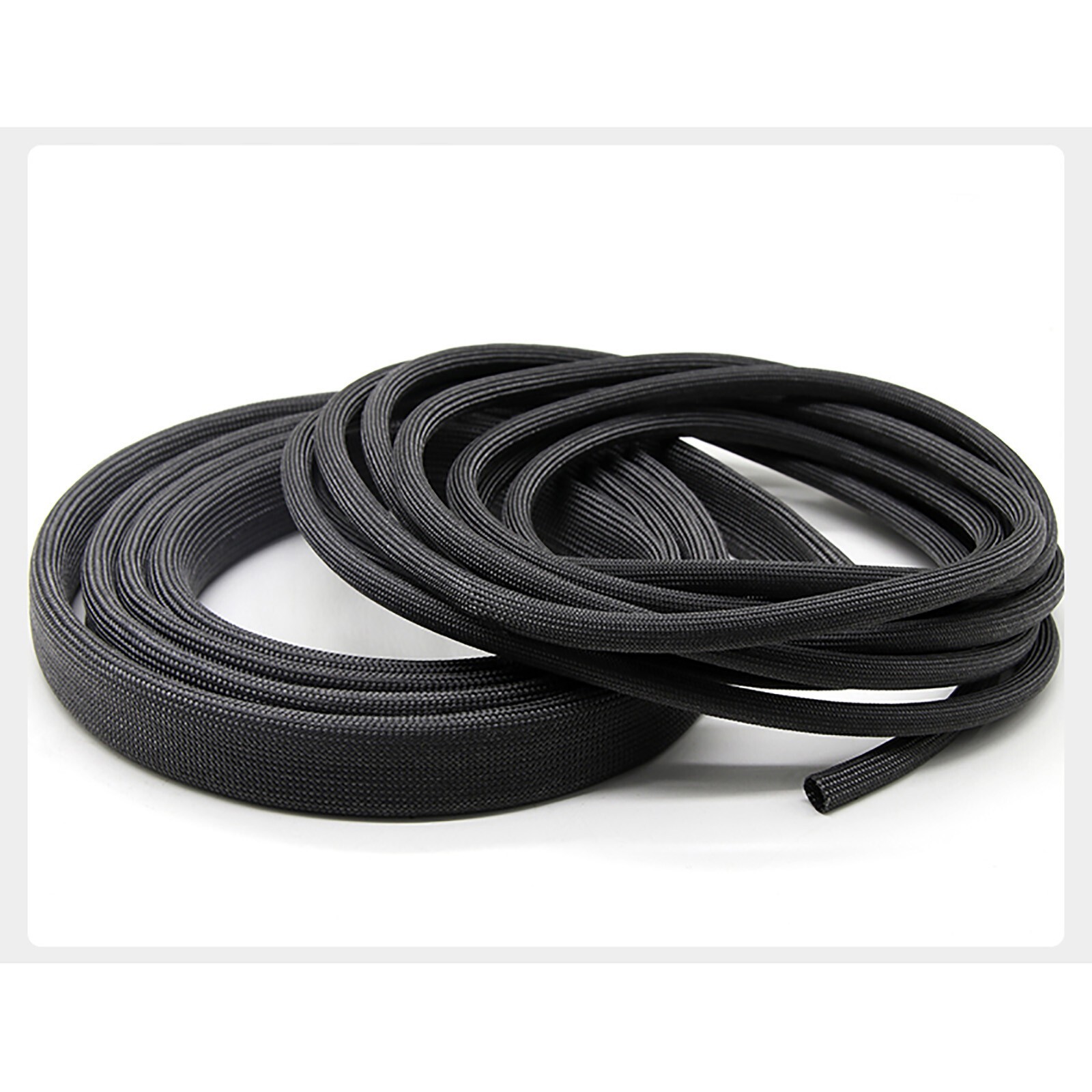 Black Heat Resistant Sleeving Cable Wire Ø 1mm-30mm High Temperature Metre 600°C