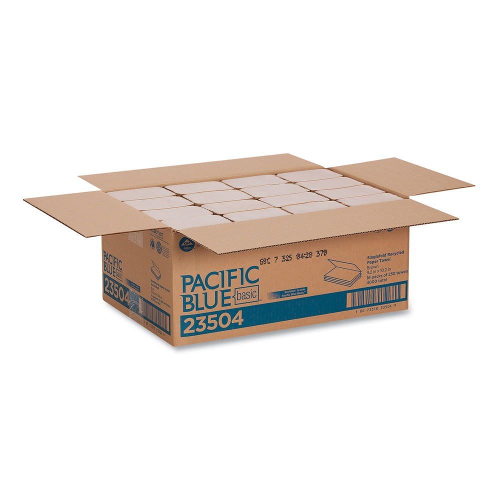 Georgia Pacific Professional 23504 1-Ply S-Fold Paper Towels – BR (4000/CT) New