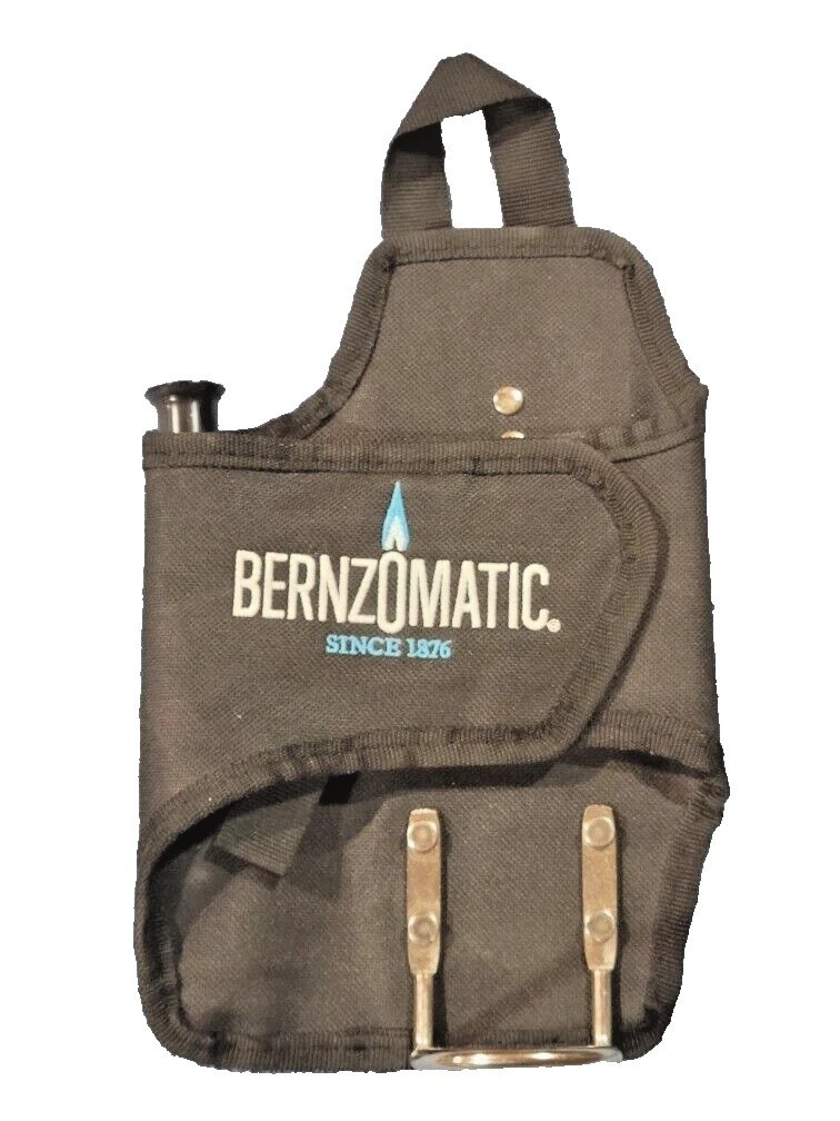 New Blue White Embroidered Bernzomatic BZ8250HT Torch Gas HOLDER HOLSTER only