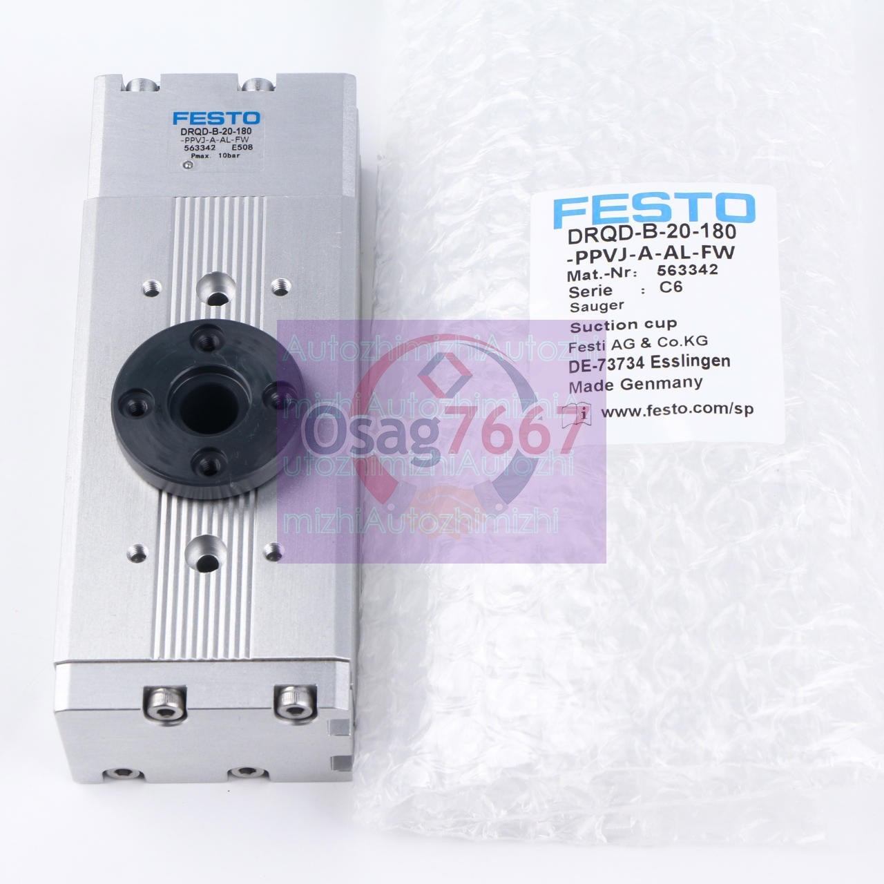 New DRQD-B-20-180-PPVJ-A-AL-FW 563342