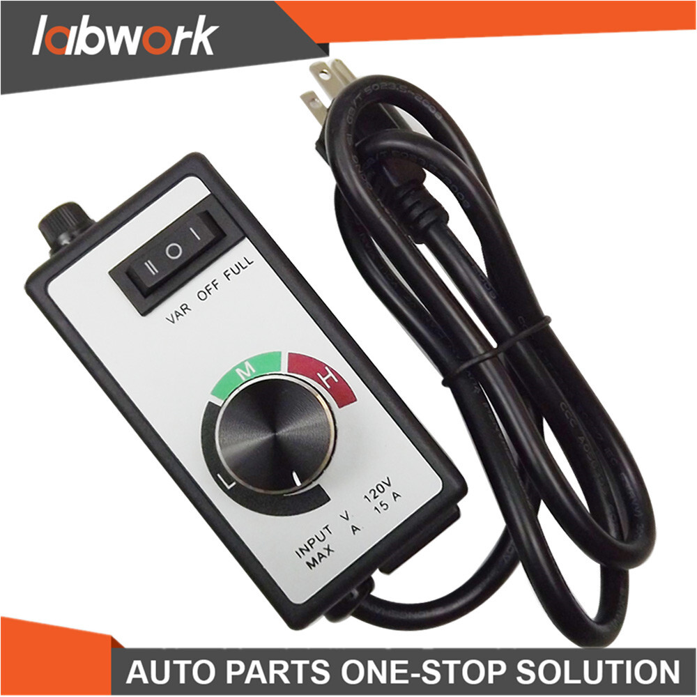 Labwork AC 120V Variable Speed Controller Electric Rheostat Fans Power Tools