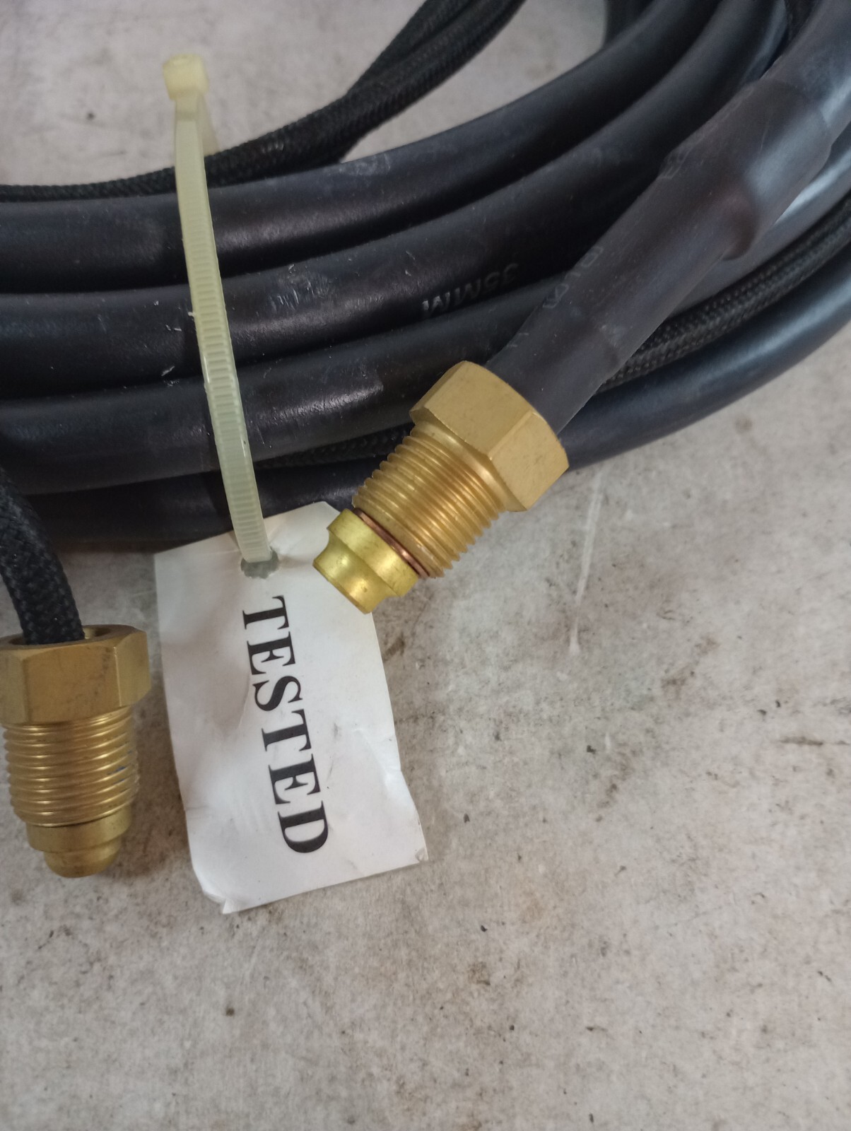 Weld Craft 46V30-2 Power Cable,Rubber,2Pc,25 Ft (7.6M)