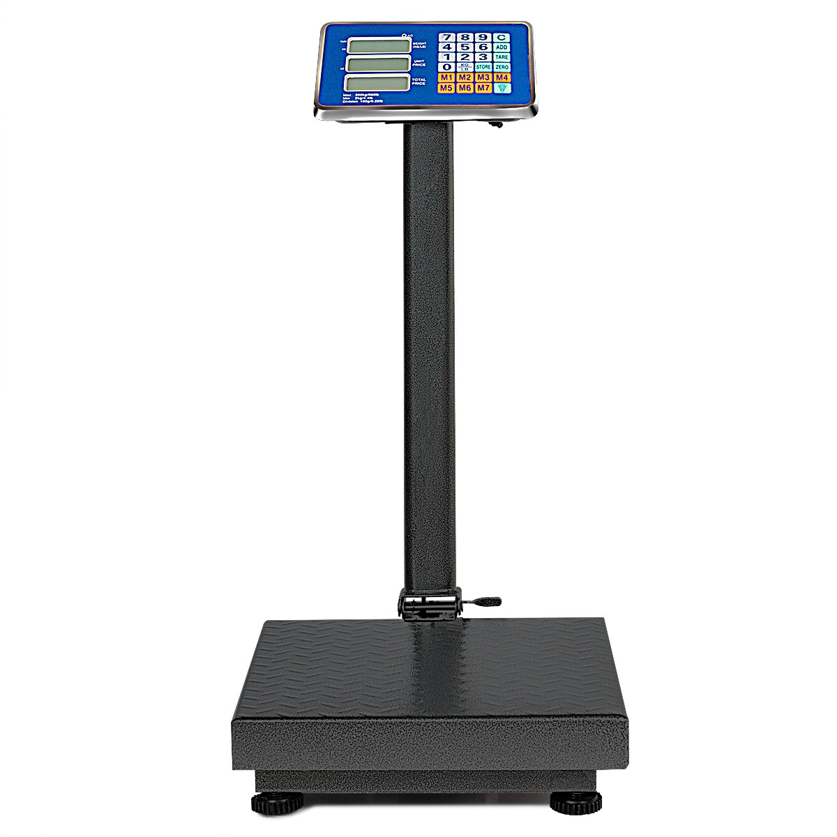 660lbs Weight Platform Scale Digital Floor Folding Scale Postal Shipping Mailing