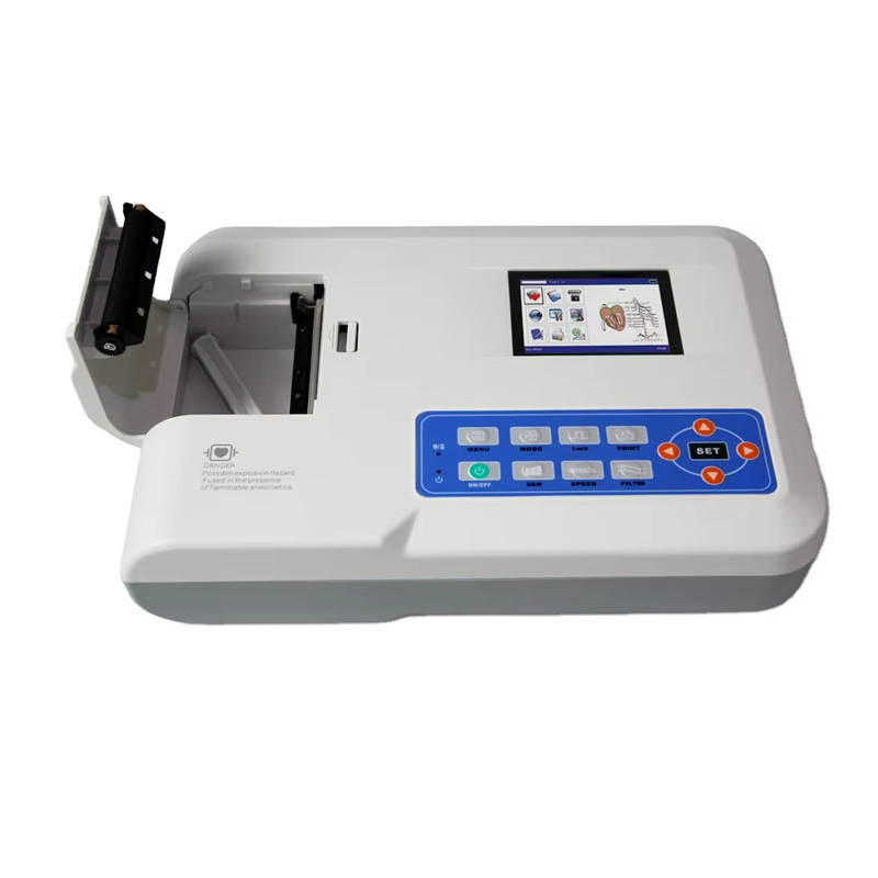 CONTEC ECG300G 3-Channel ECG – 12-Lead for Human/Vet Use – Digital EKG Machine