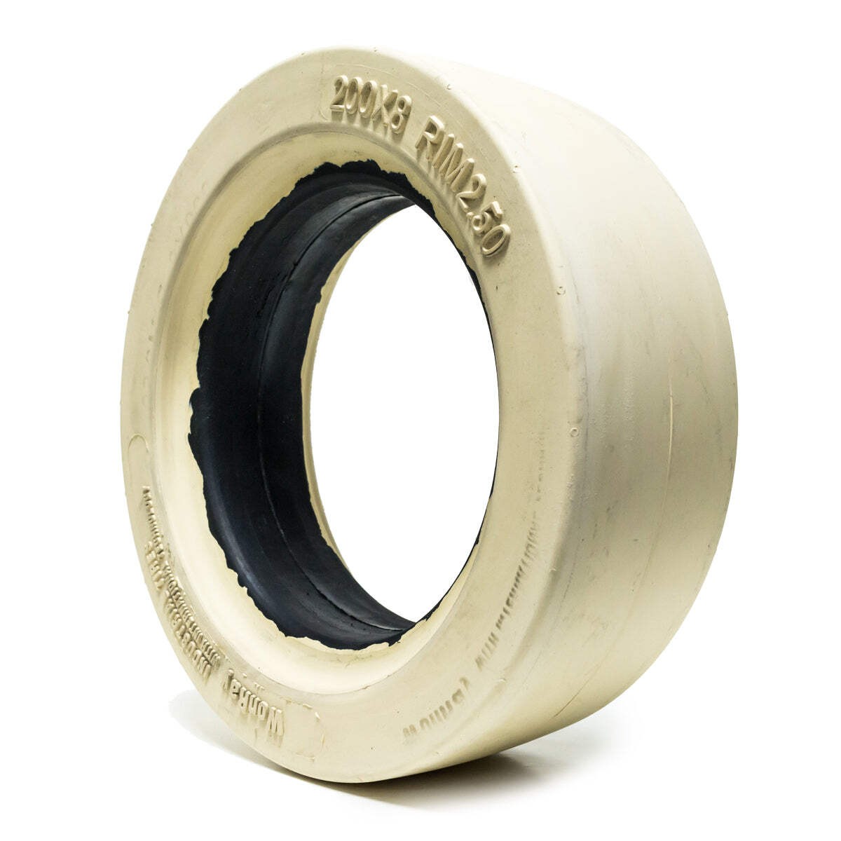 Non-Marking Tire Wheel 200X8 2X8 Rim 2.5 for Skyjack 112604 3015 3219
