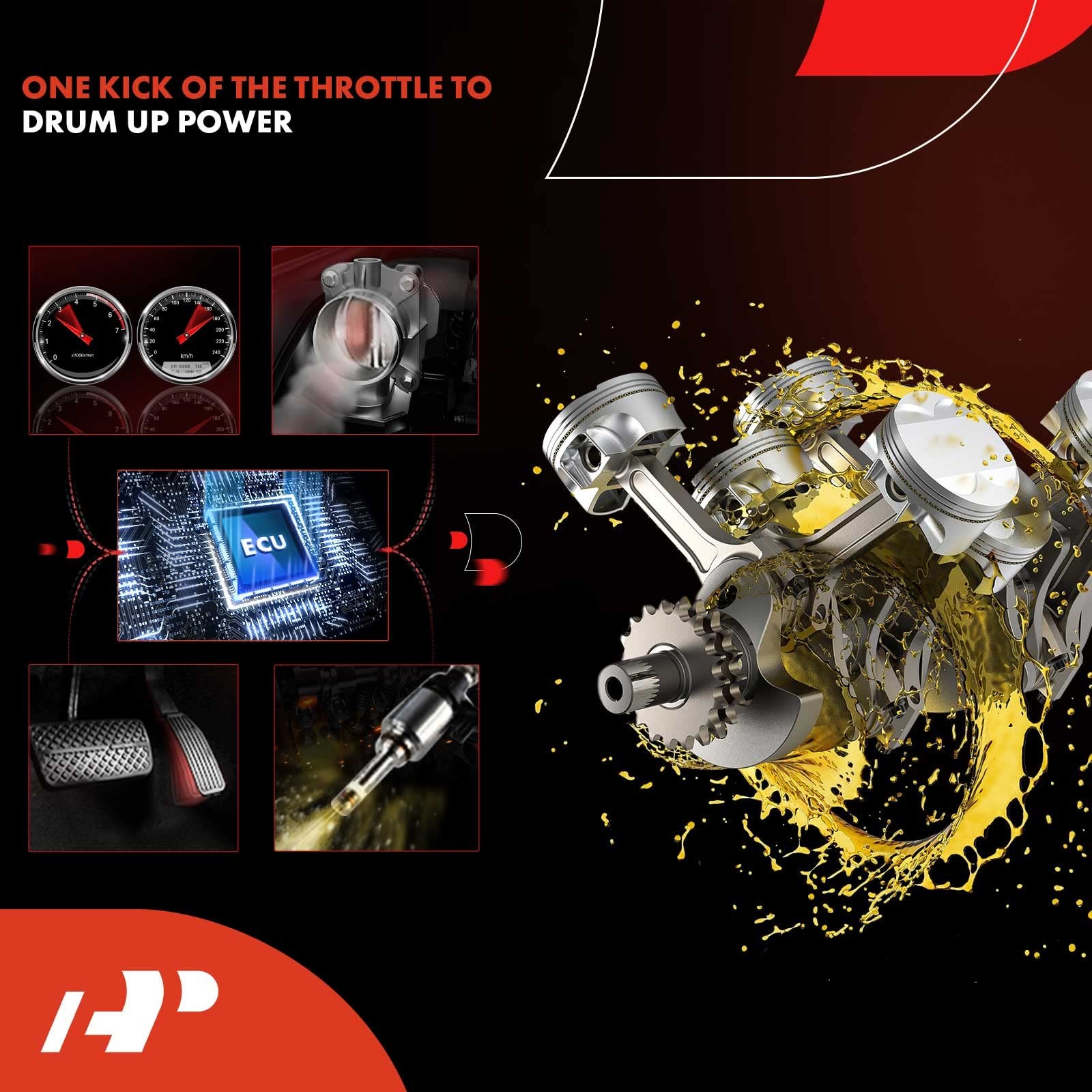 Electronic Throttle Body Assembly for Heavy Duty Trucks