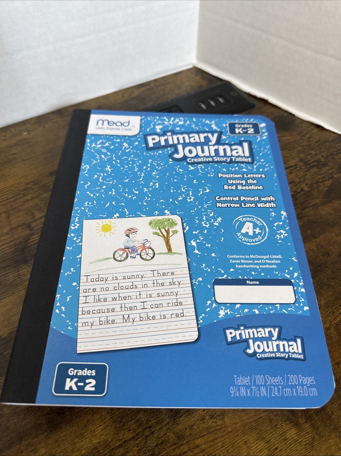 3PK Mead Primary Journal Creative Story Tablet Blank and Ruled Composition