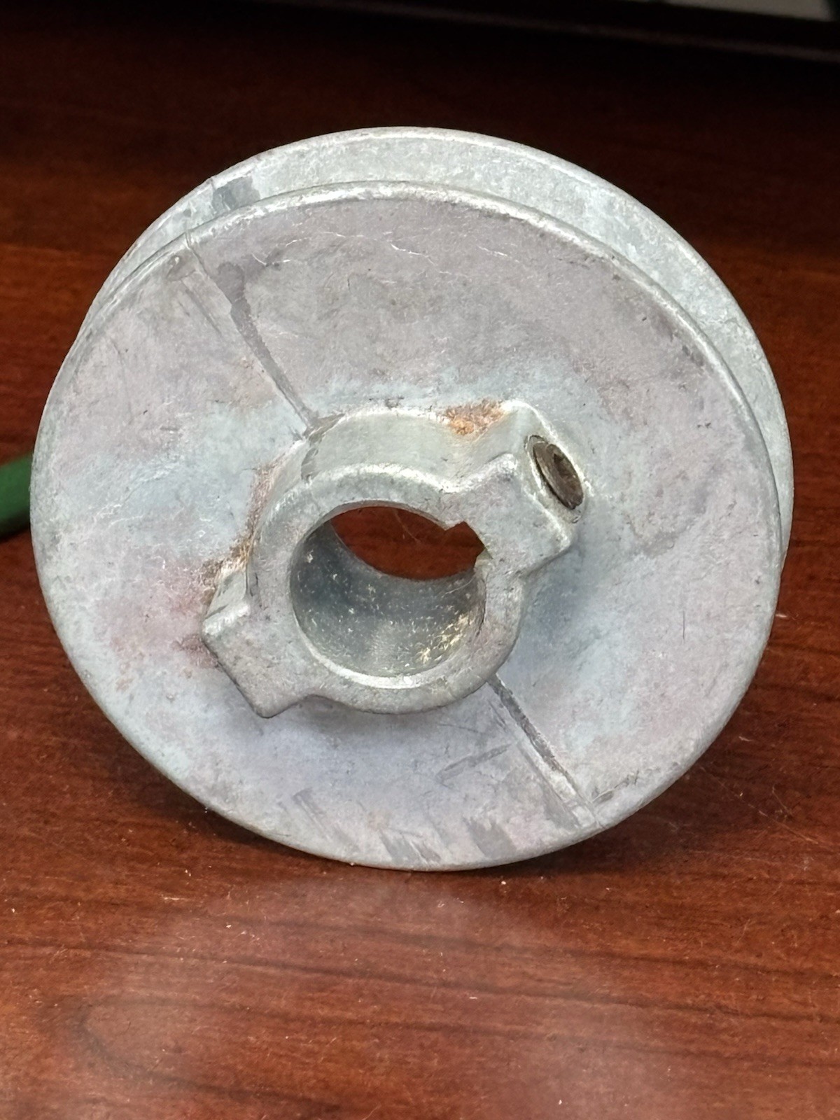 Chicago Die Casting 300A Single V-Grooved Pulley-Aluminum-3/4″bore-3″diam.