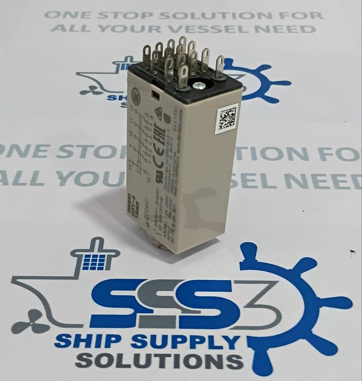 Omron H3Y-4 Timer Range 0-30sec 24VDC (Unused New)
