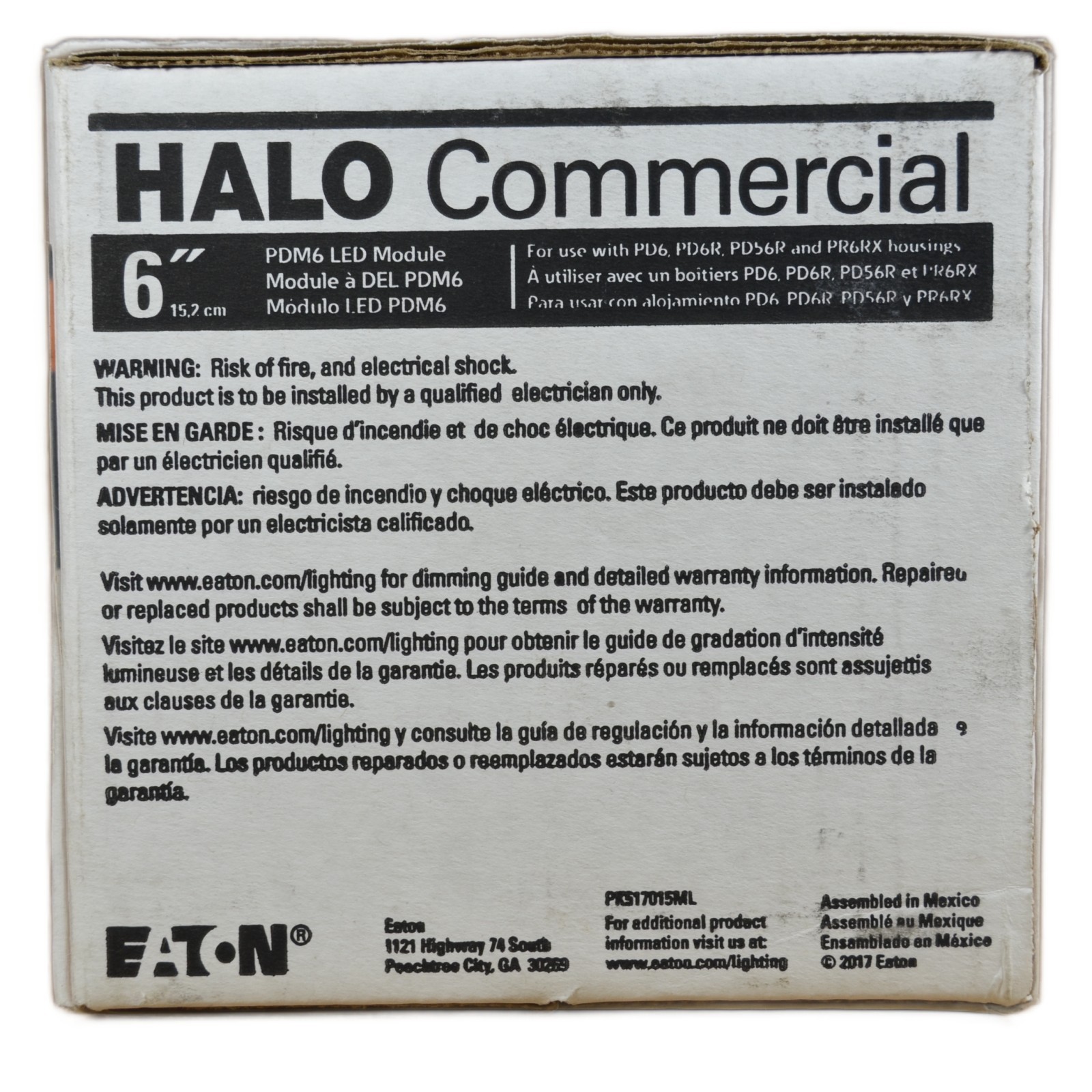 Halo PDM6B930 Commercial 6″ LED Downlight PD6 Light Engine 3000K 90 CRI
