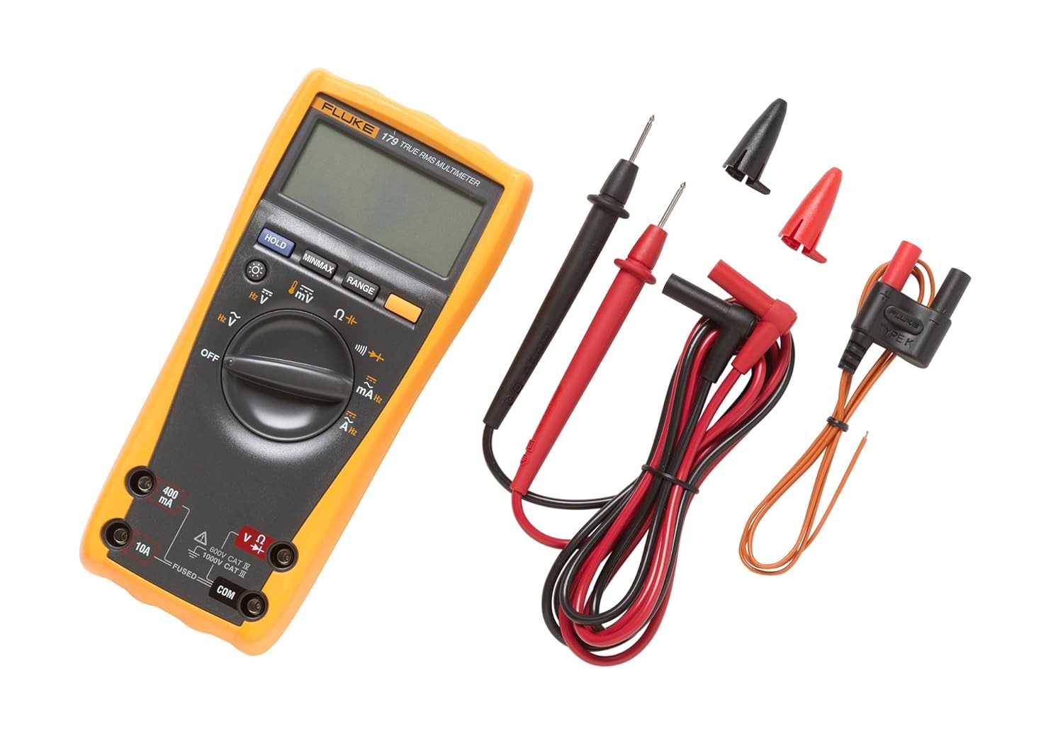FLUKE 179-True-rms Multimeter, with backlight and temperature