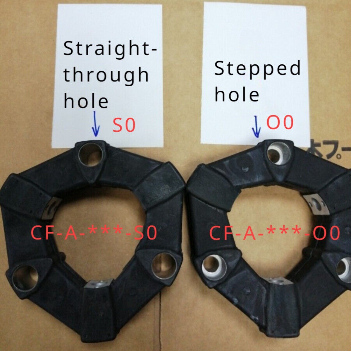 New Coupling Replace Fit For CENTAFLEX CF-A-050 080 090 140 200 250 284 400