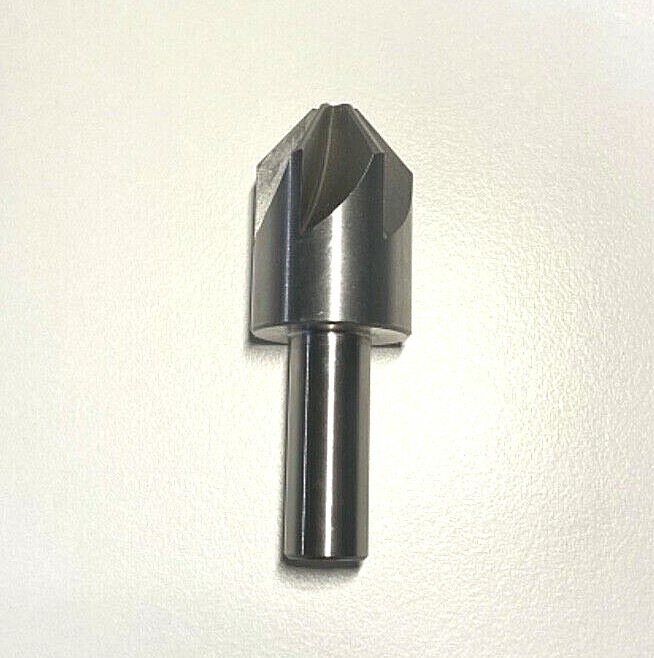 1” Countersink 82 degree 6 Flutes HSS Standard 1 Inch