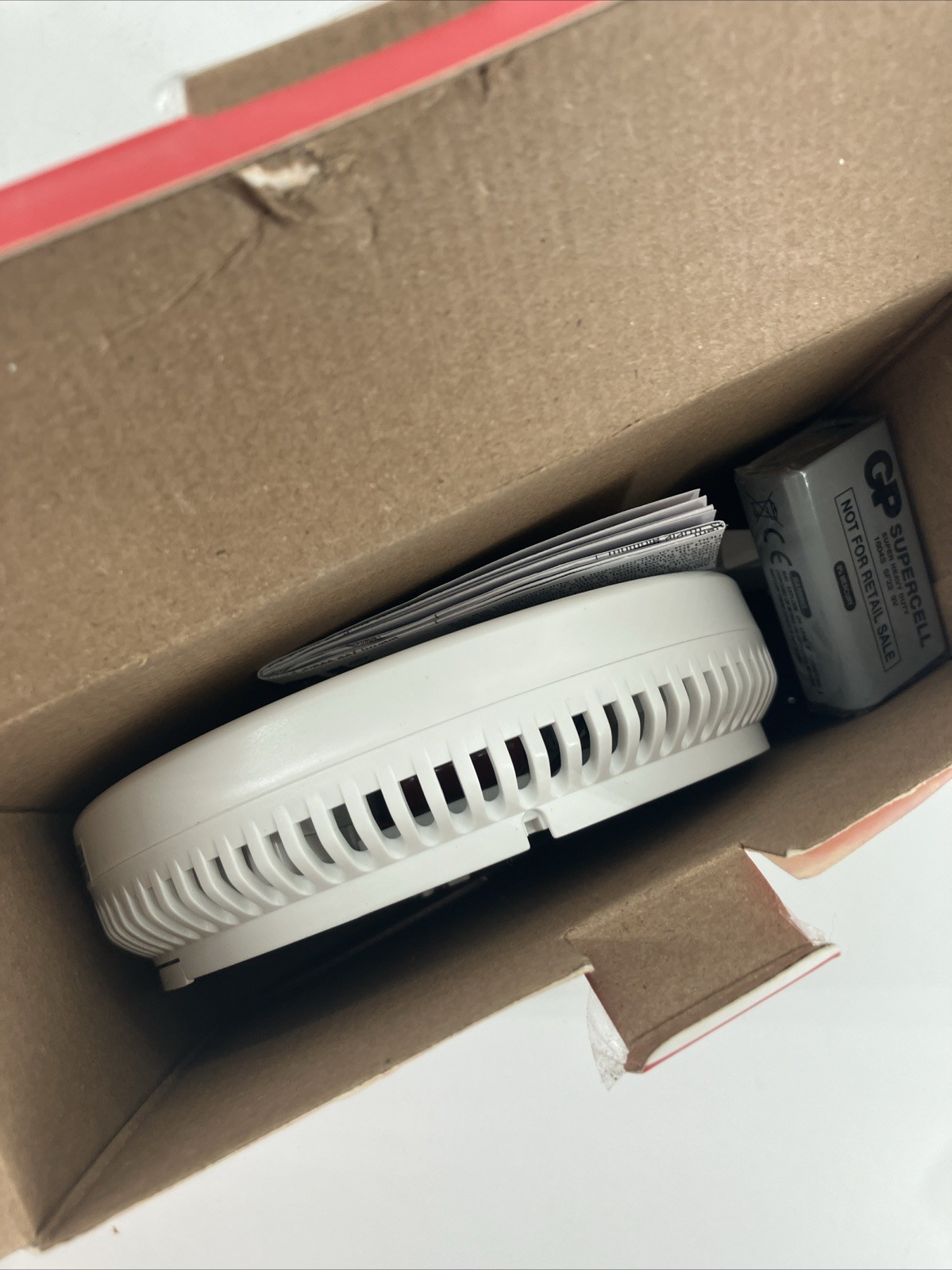 Universal Security Instruments Hardwired Battery Backup Smoke Detector